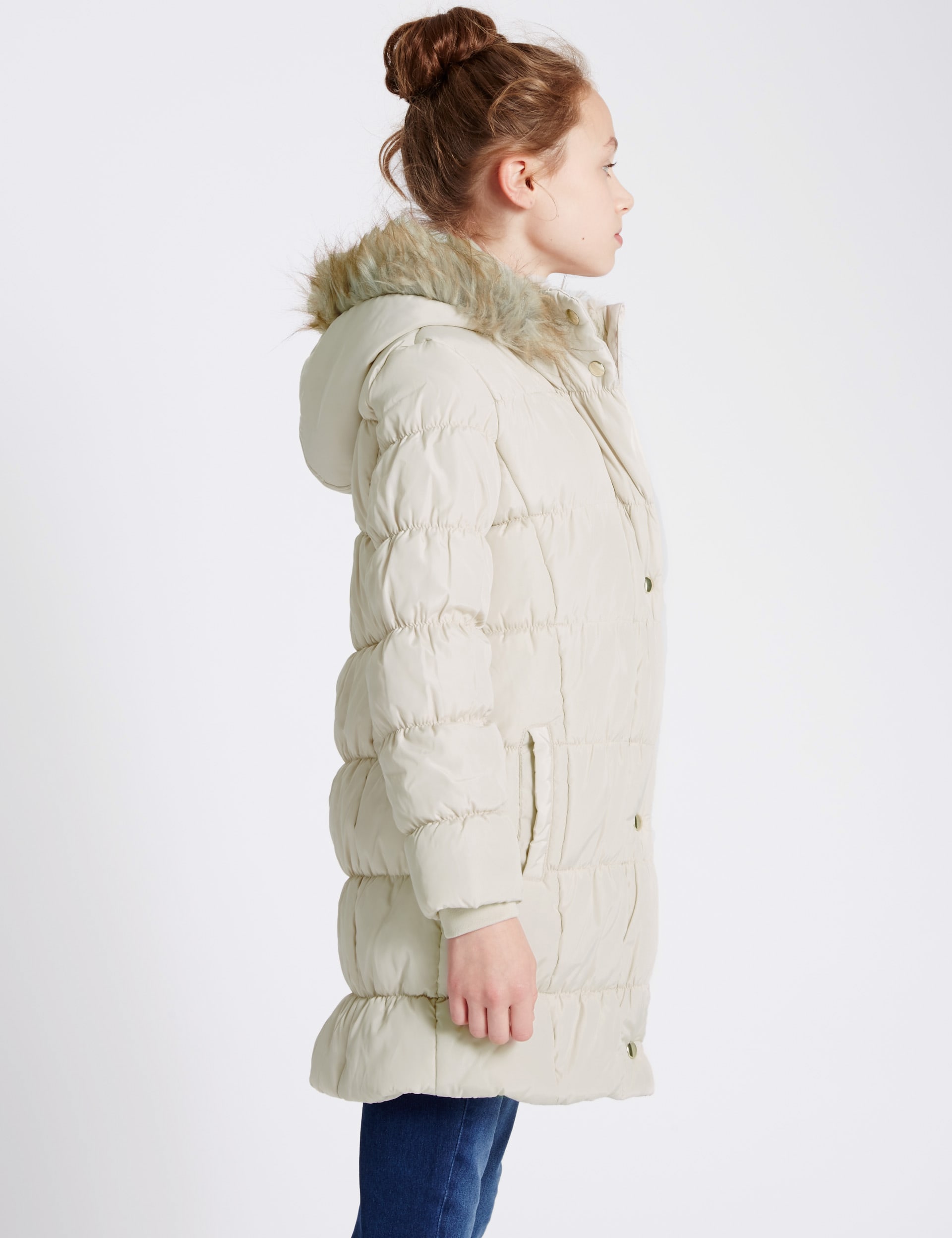Lux Padded Coat with Stormwear™ (5-14 Years) Image 2 of 7