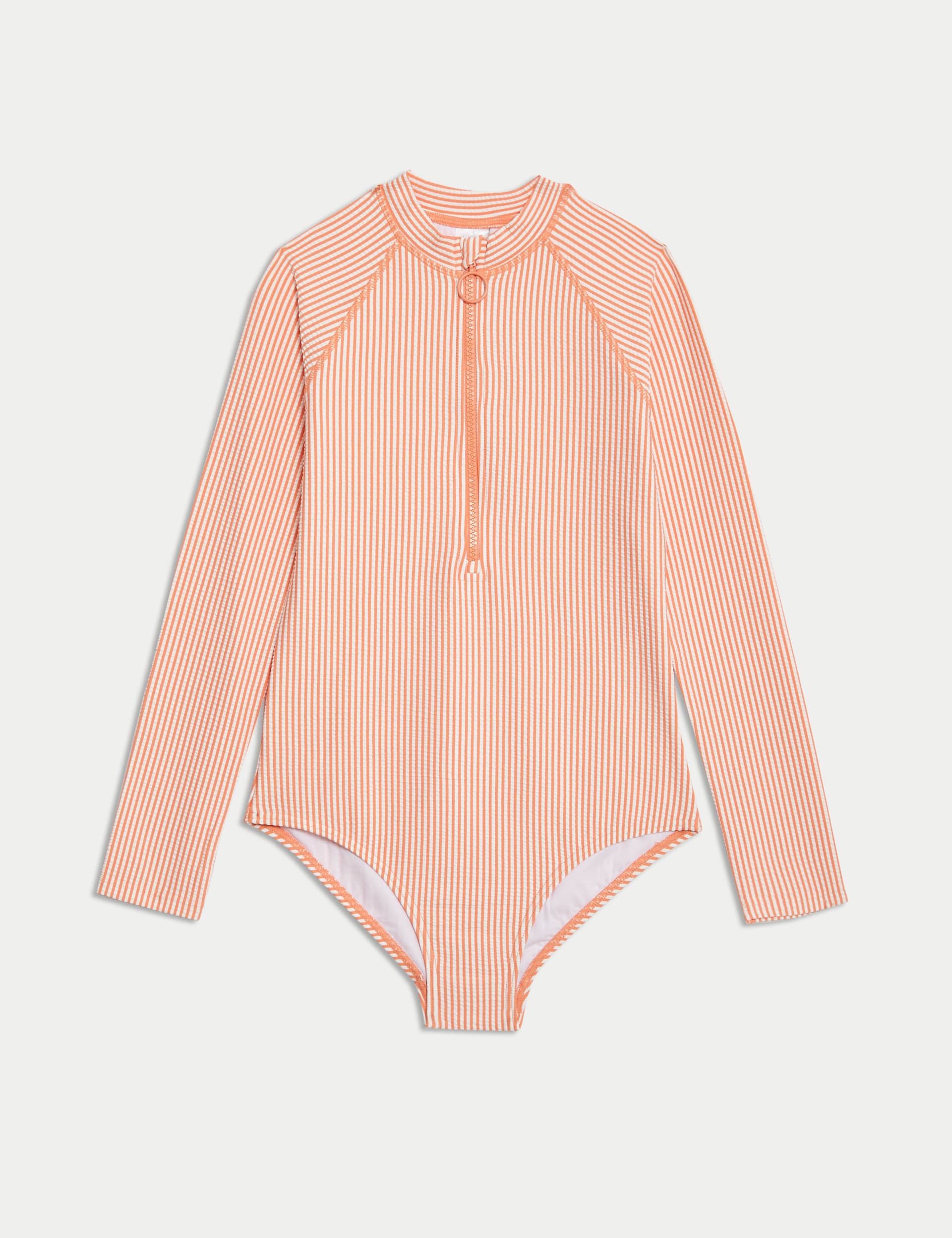 Striped Long Sleeve Swimsuit (6-16 Yrs)