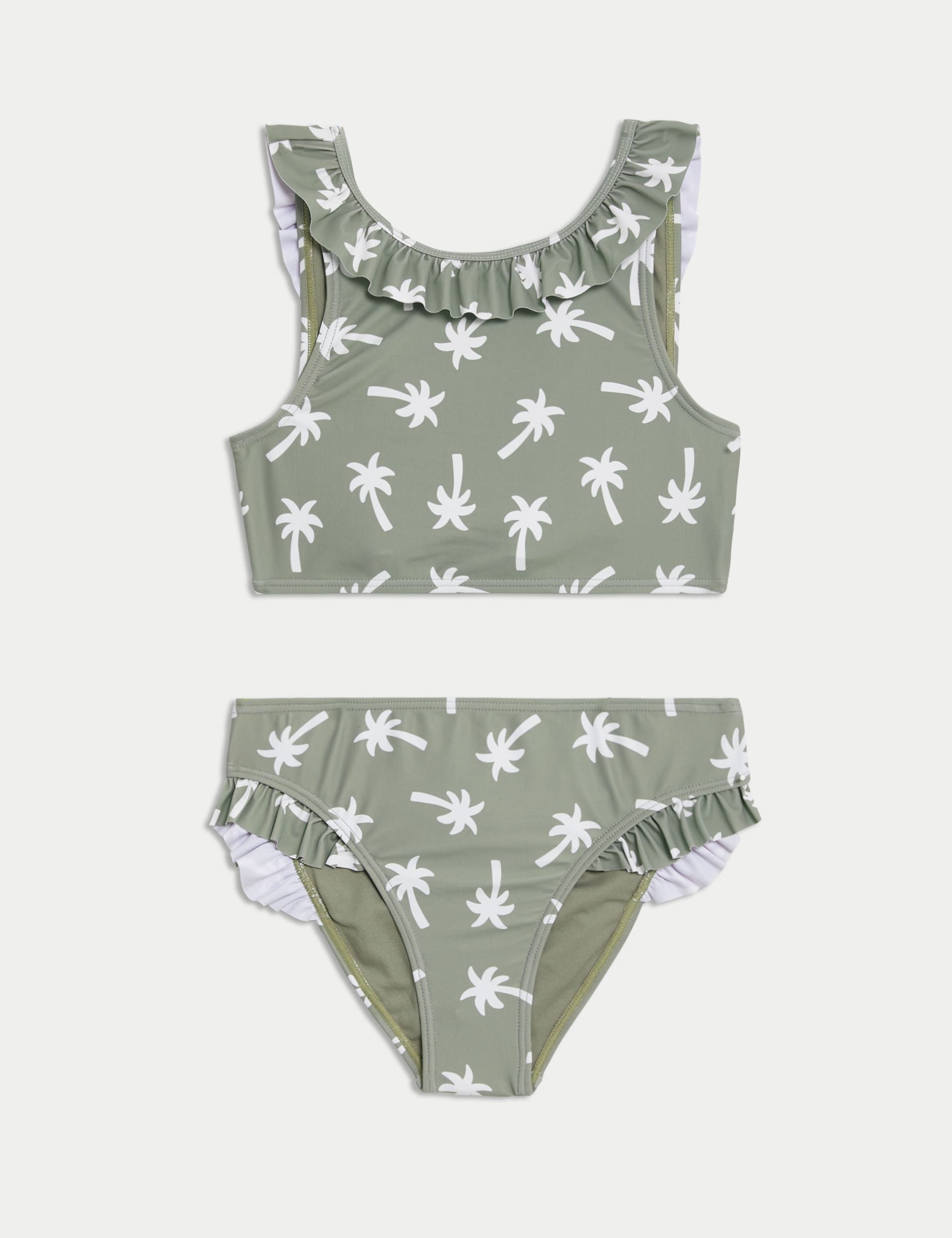 Palm Print Bikini (6-16 Yrs)