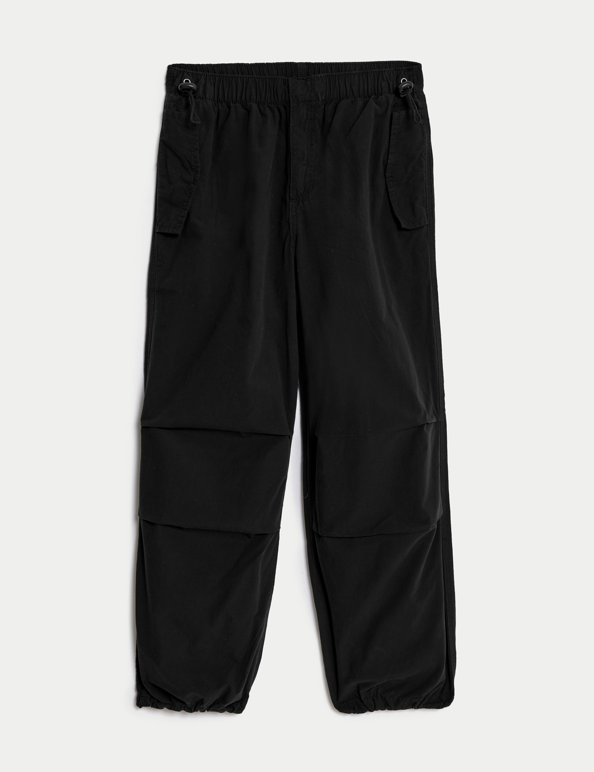 Pure Cotton Parachute Trousers (6-16 Yrs)