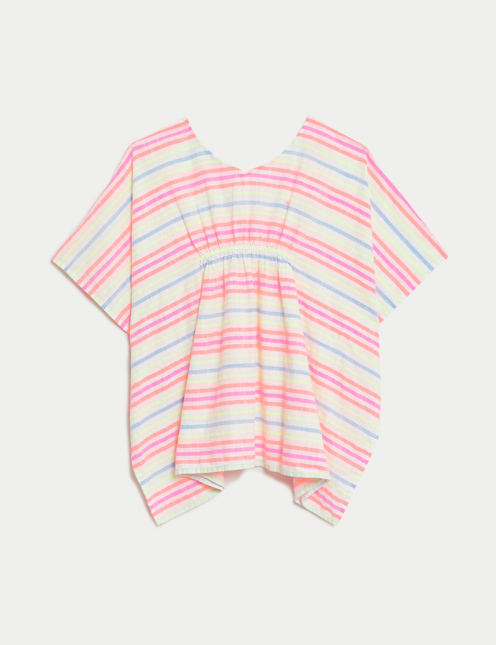 Cotton Rich Striped Kaftan (6-16 Yrs)