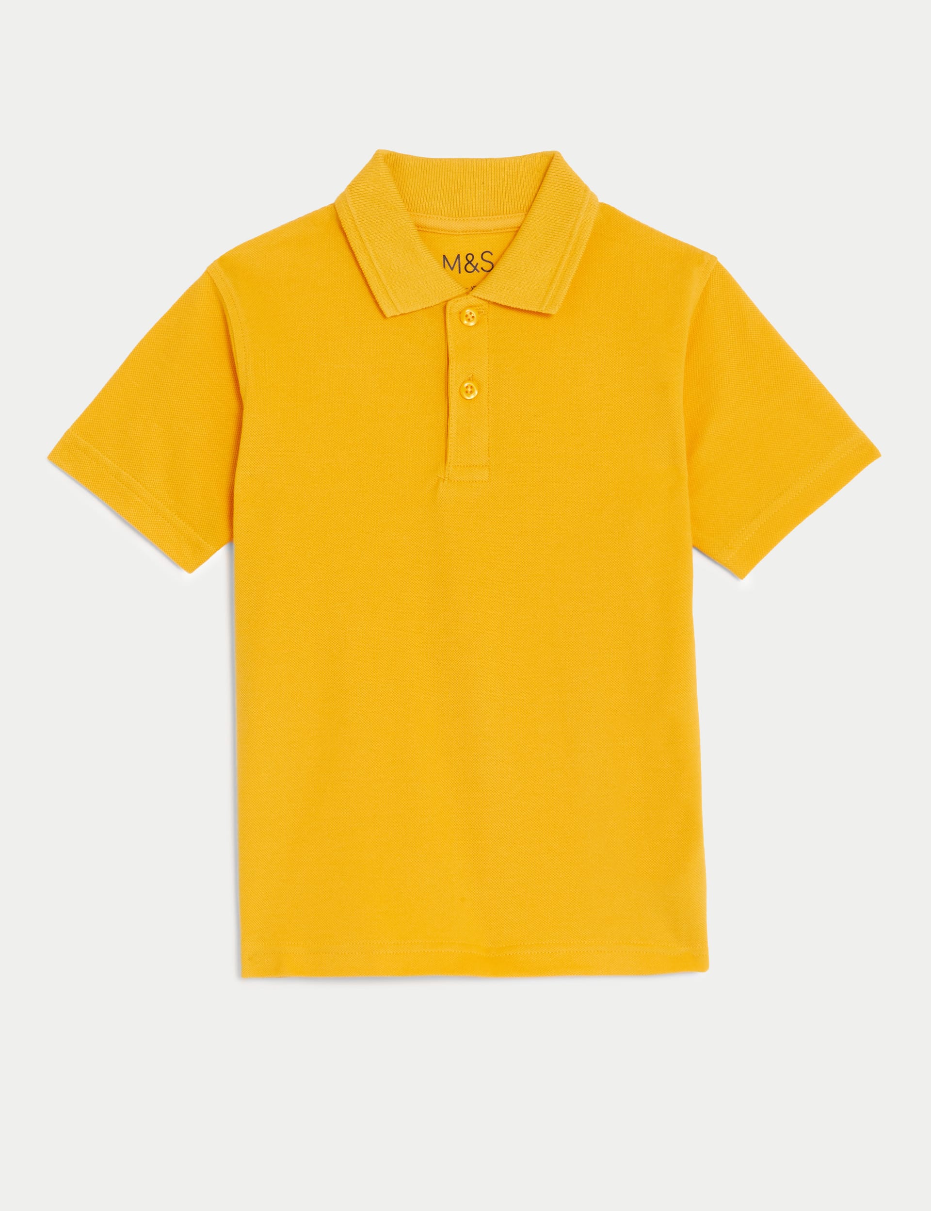 Unisex Pure Cotton School Polo Shirt (2-18 Yrs)