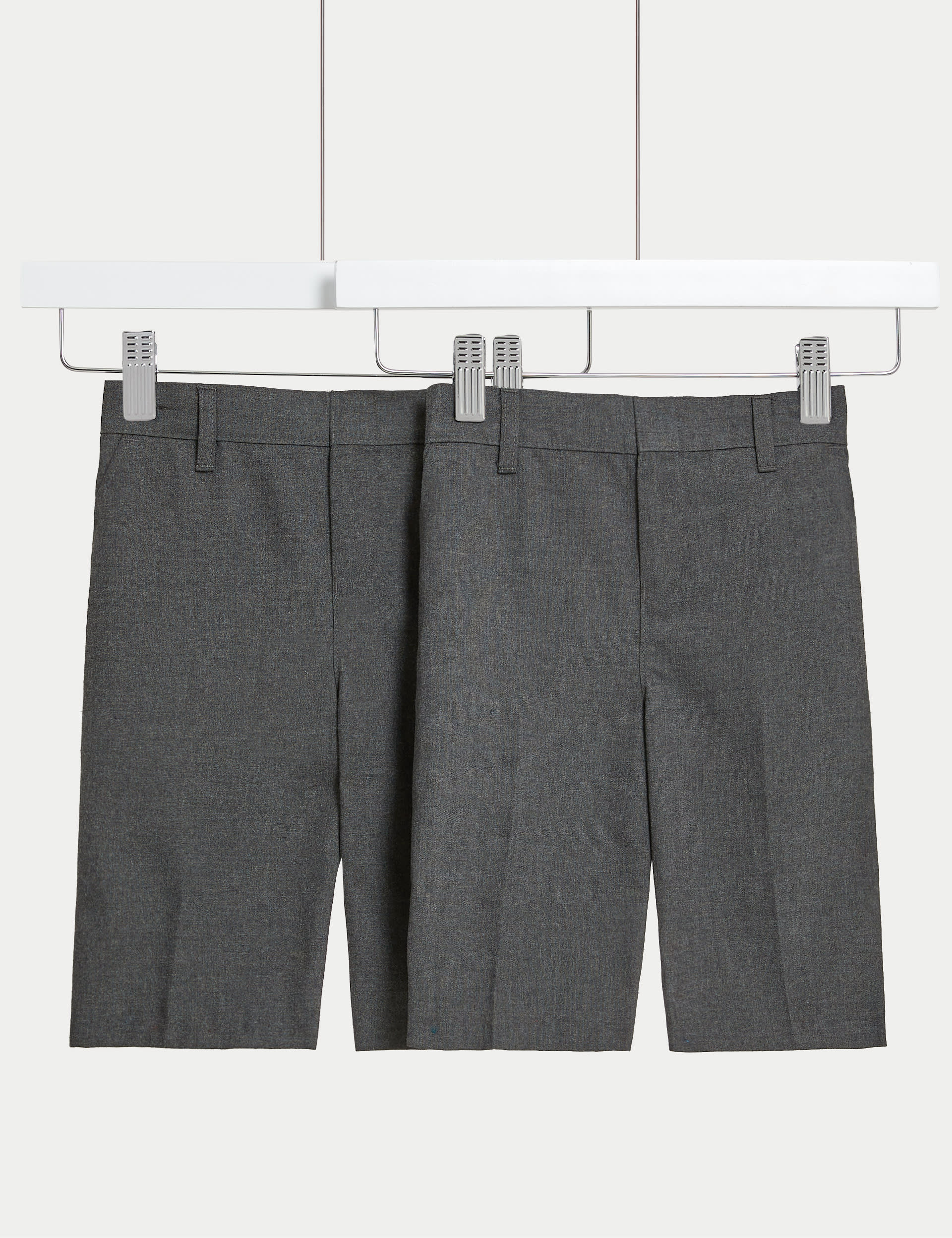 2pk Boys' Easy Dressing School Shorts (3-15 Yrs) | M&S Collection | M&S