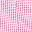 Girls' Gingham Pleated School Dress (2-14 Yrs) - pink