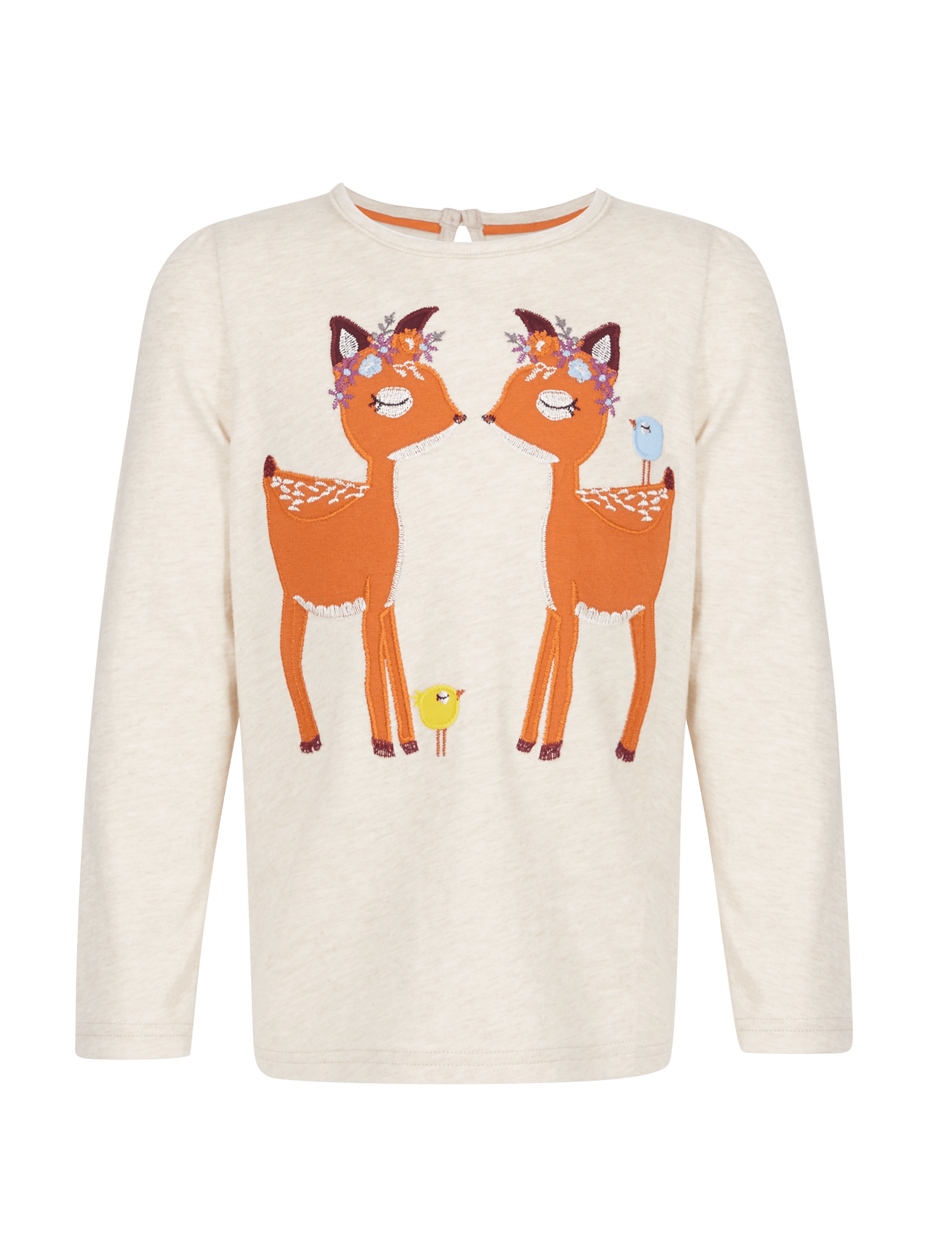Pure Cotton Deer T-Shirt with StayNEW™ (1-7 Years) Image 2 of 3