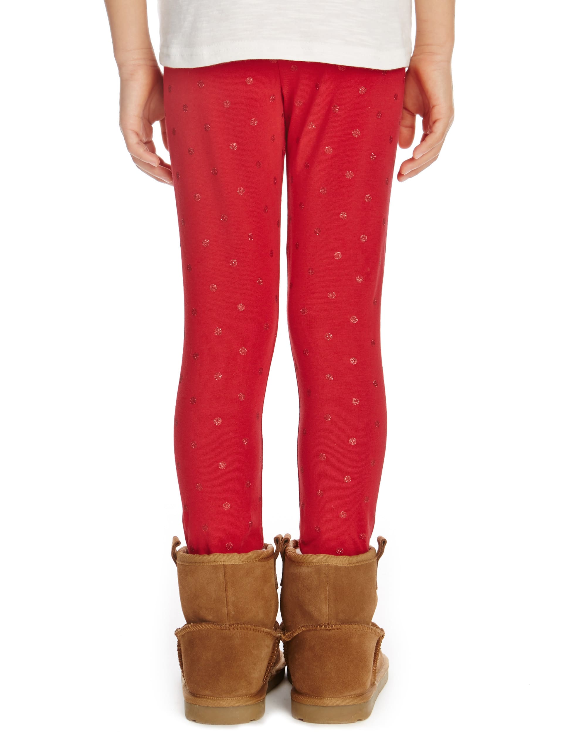 3 Pack Cotton Rich Assorted Leggings with StayNEW™ (1-7 Years) Image 2 of 7