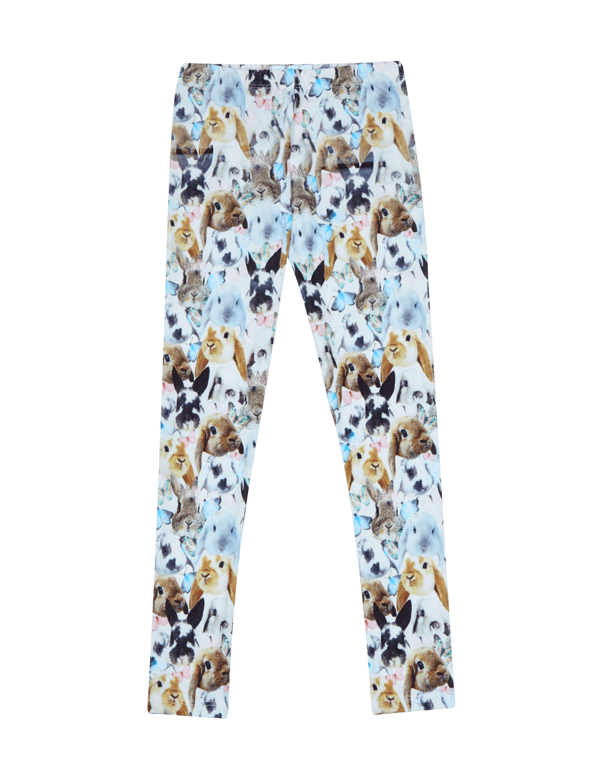 Rabbit Print Leggings with StayNEW™ (1-7 Years) Image 2 of 3