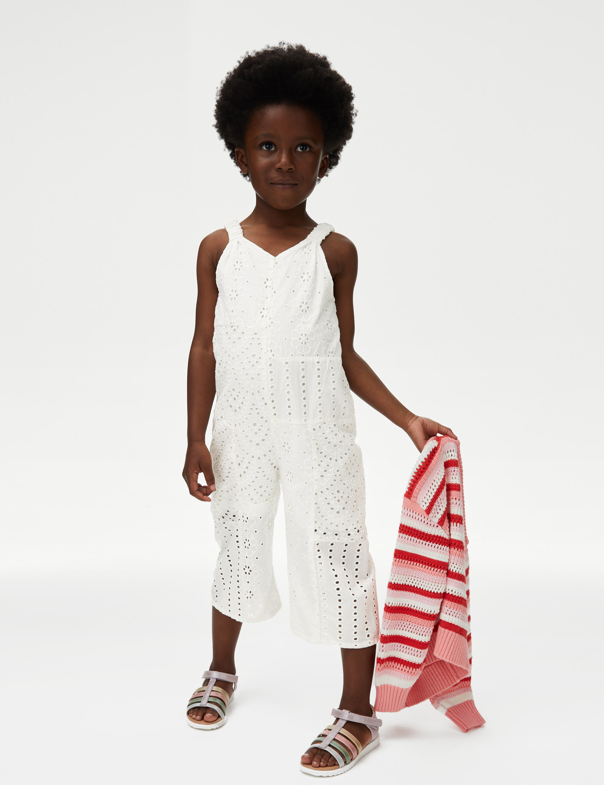 Missoni Childrens Girls In Jumpsuit White main image 0