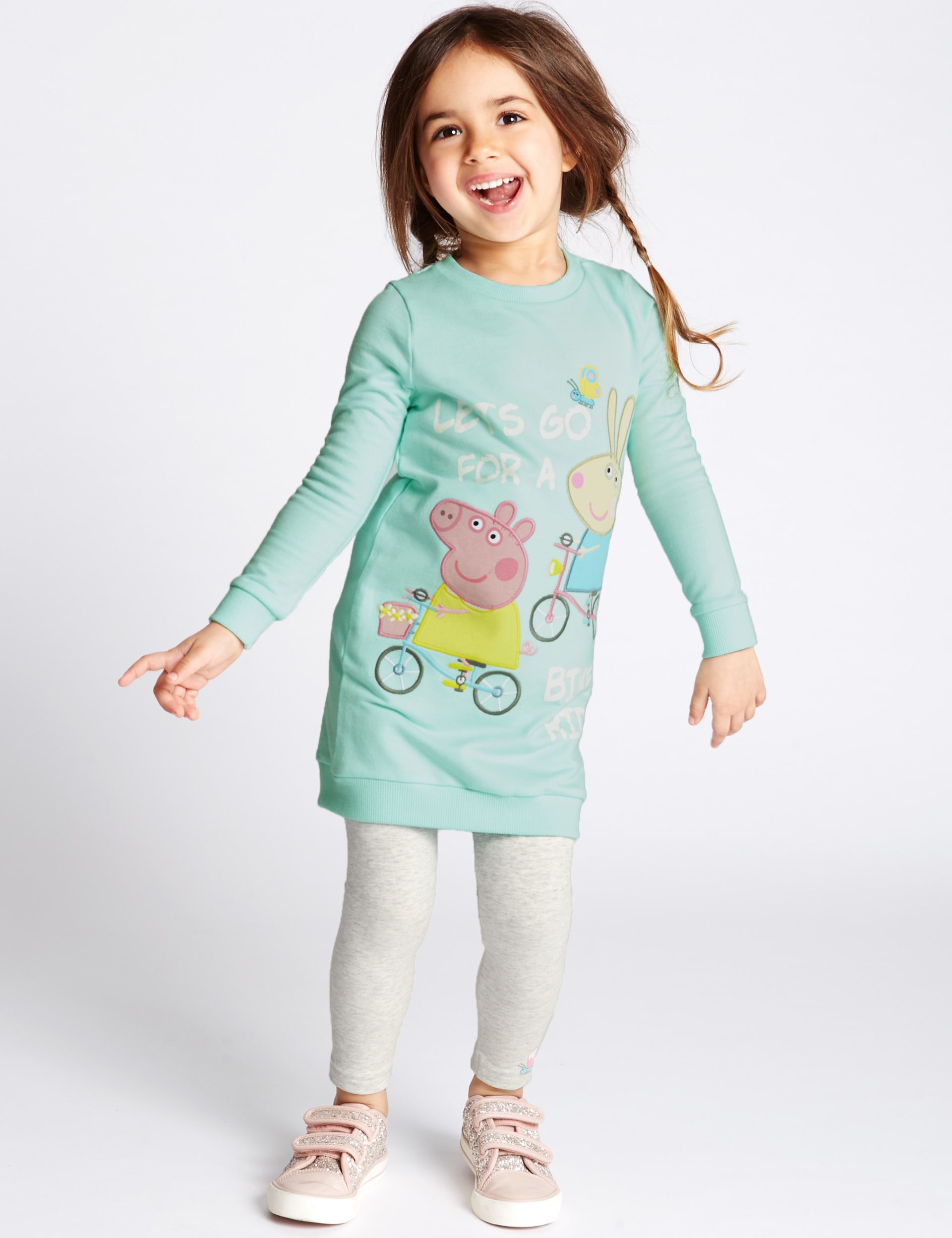 Peppa Pig™ Top & Leggings Outfit (1-5 Years) Image 2 of 7
