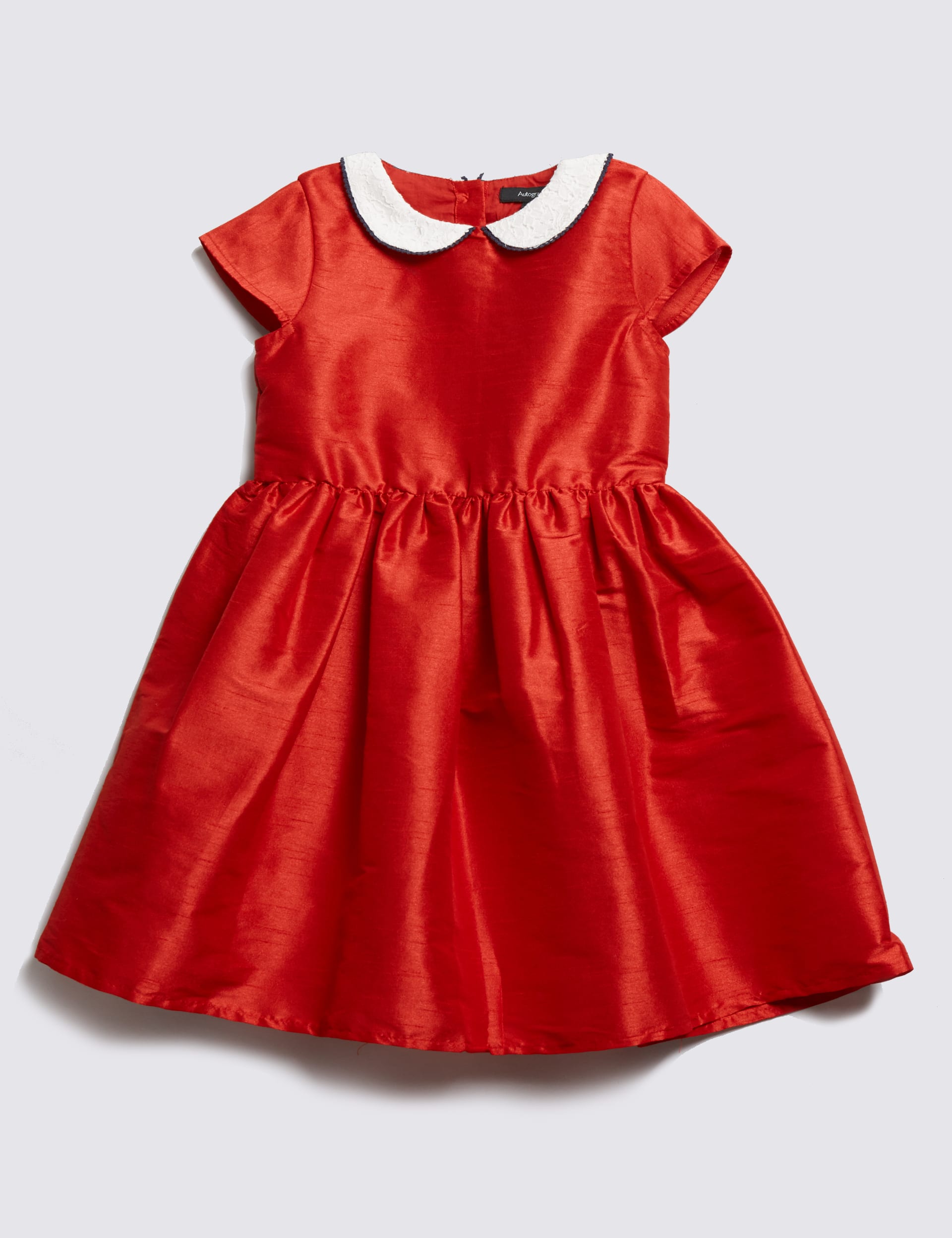Crochet Peter Pan Collar Dress (1-7 Years) Image 2 of 3