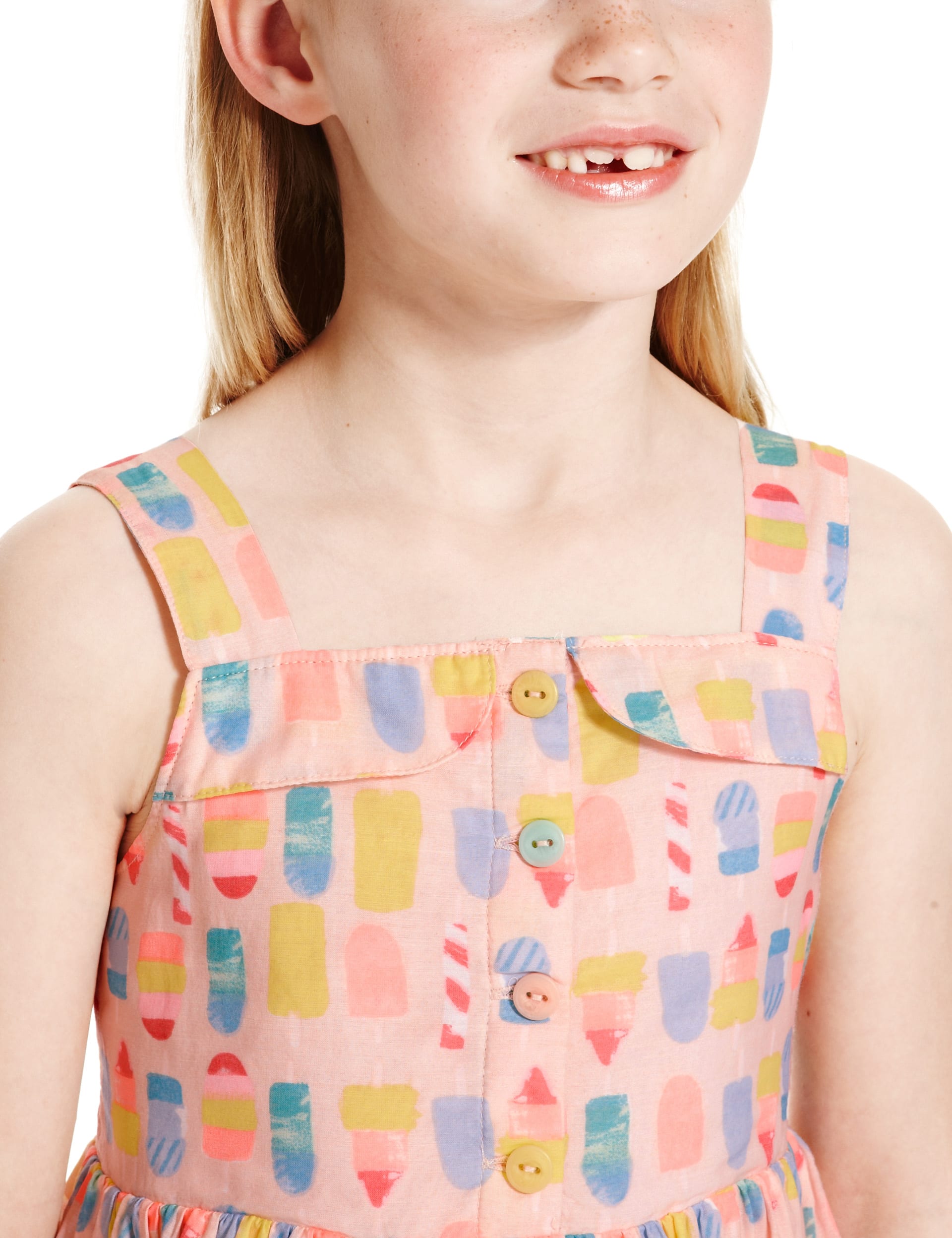 Lollipop Print Pinny Dress Image 2 of 5