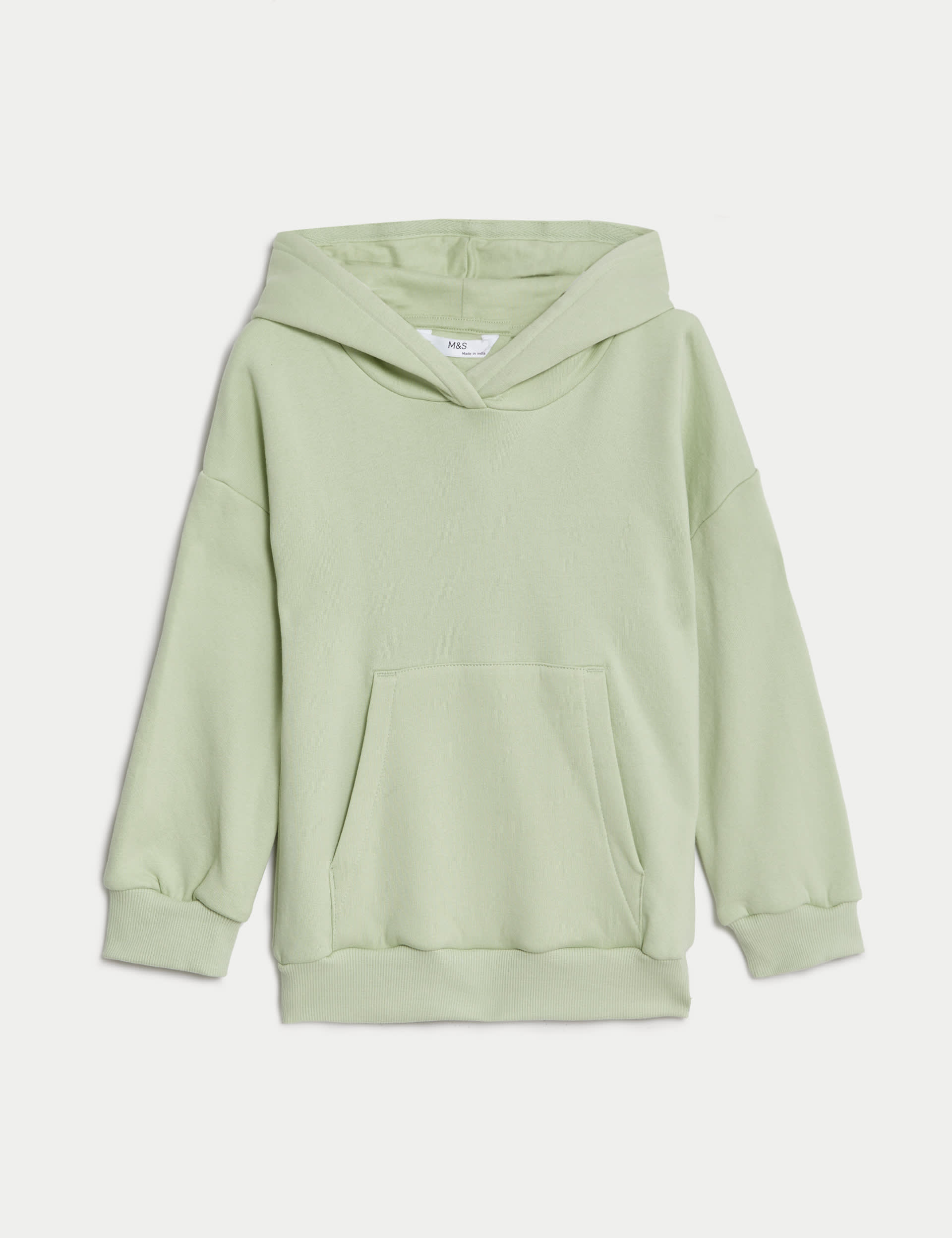 Cotton Rich Plain Hoodie (2-8 Yrs)