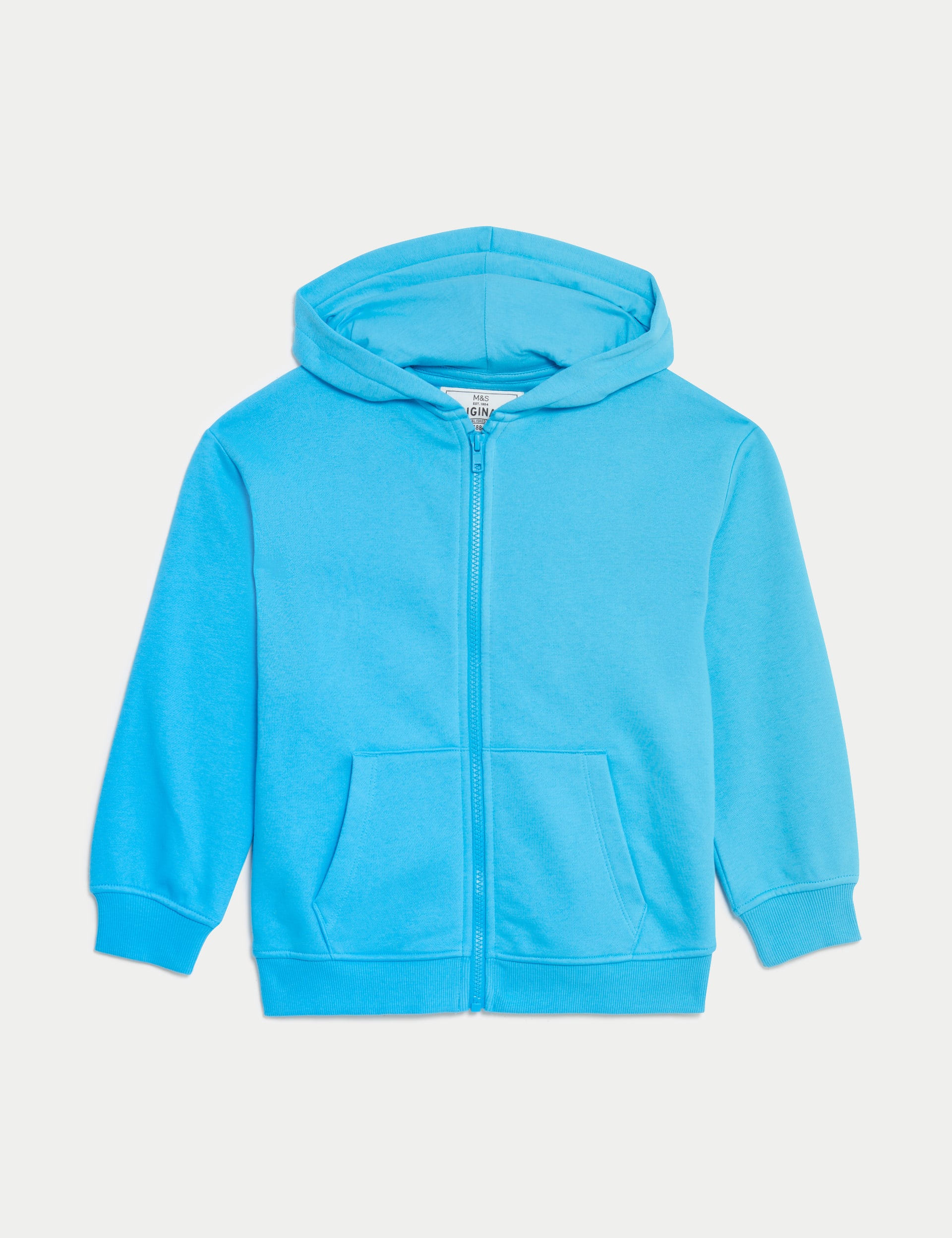 Cotton Rich Plain Hoodie (2-8 Yrs)