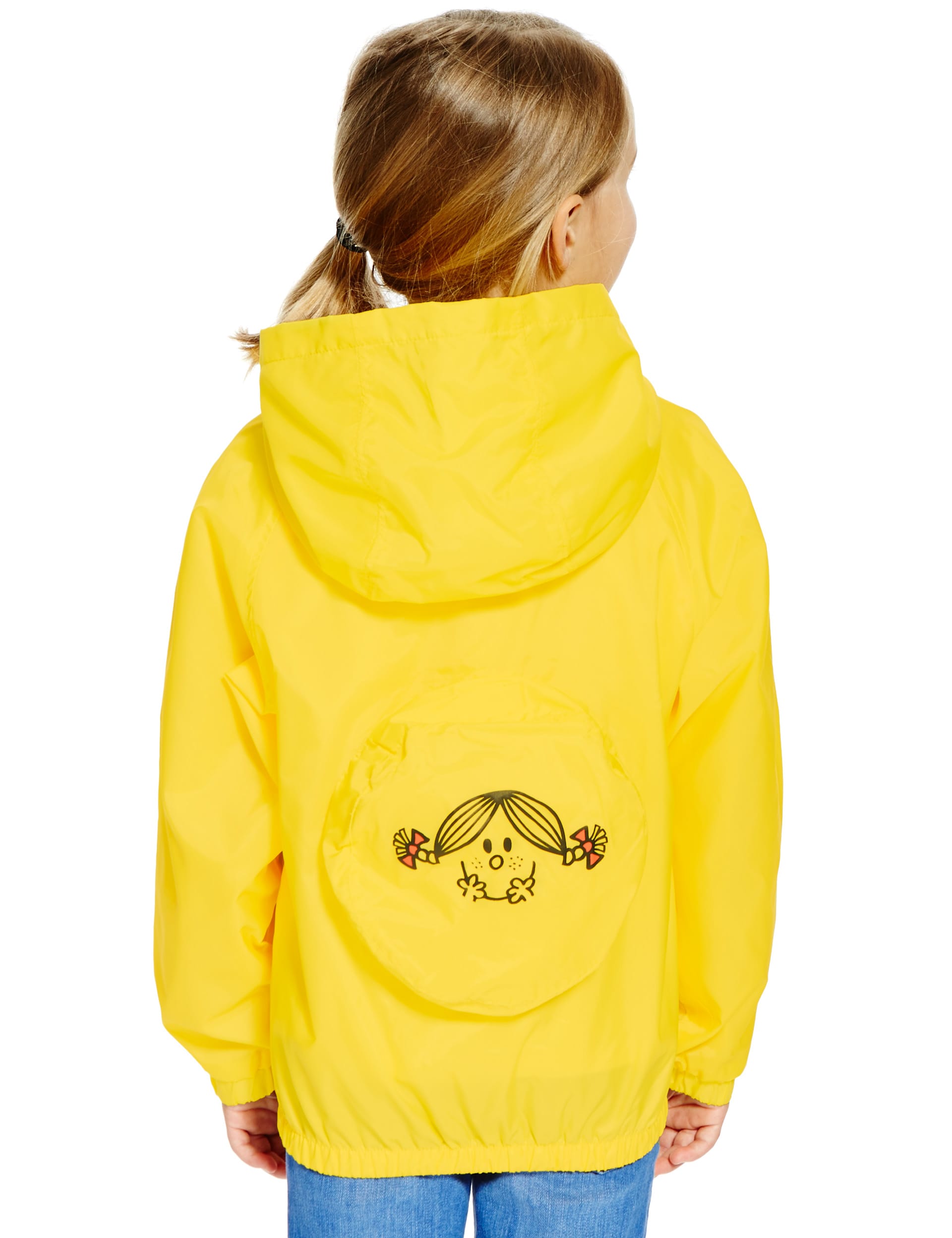 Hooded Little Miss Sunshine™ Jacket with Stormwear™ (1-7 Years) Image 2 of 5