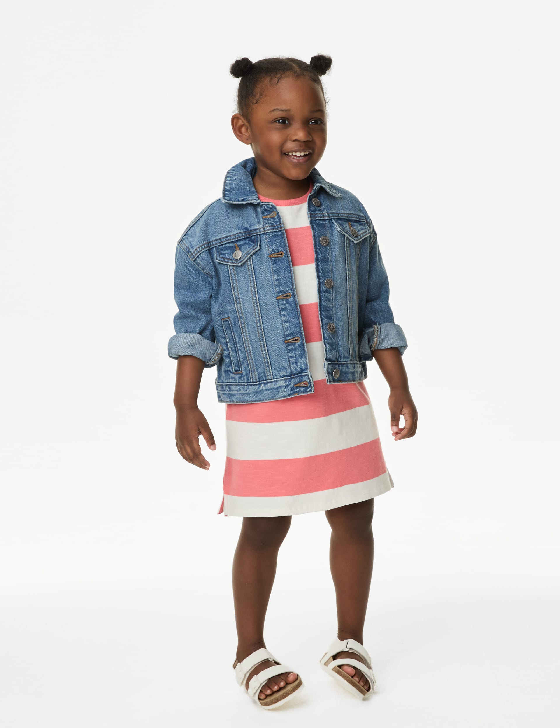 Girls denim jacket uk best sale