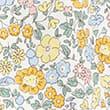Pure Cotton Floral Dress (0-3 Yrs) - yellowmix