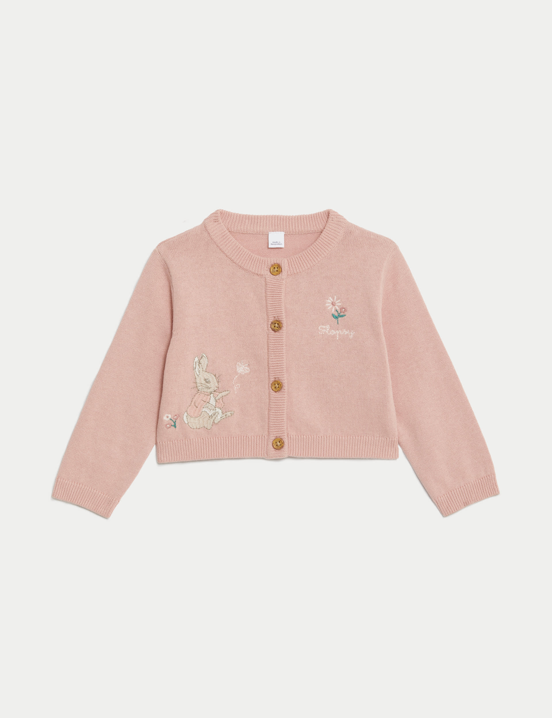 Pure Cotton Peter Rabbit™ Cardigan (0-3 Yrs)