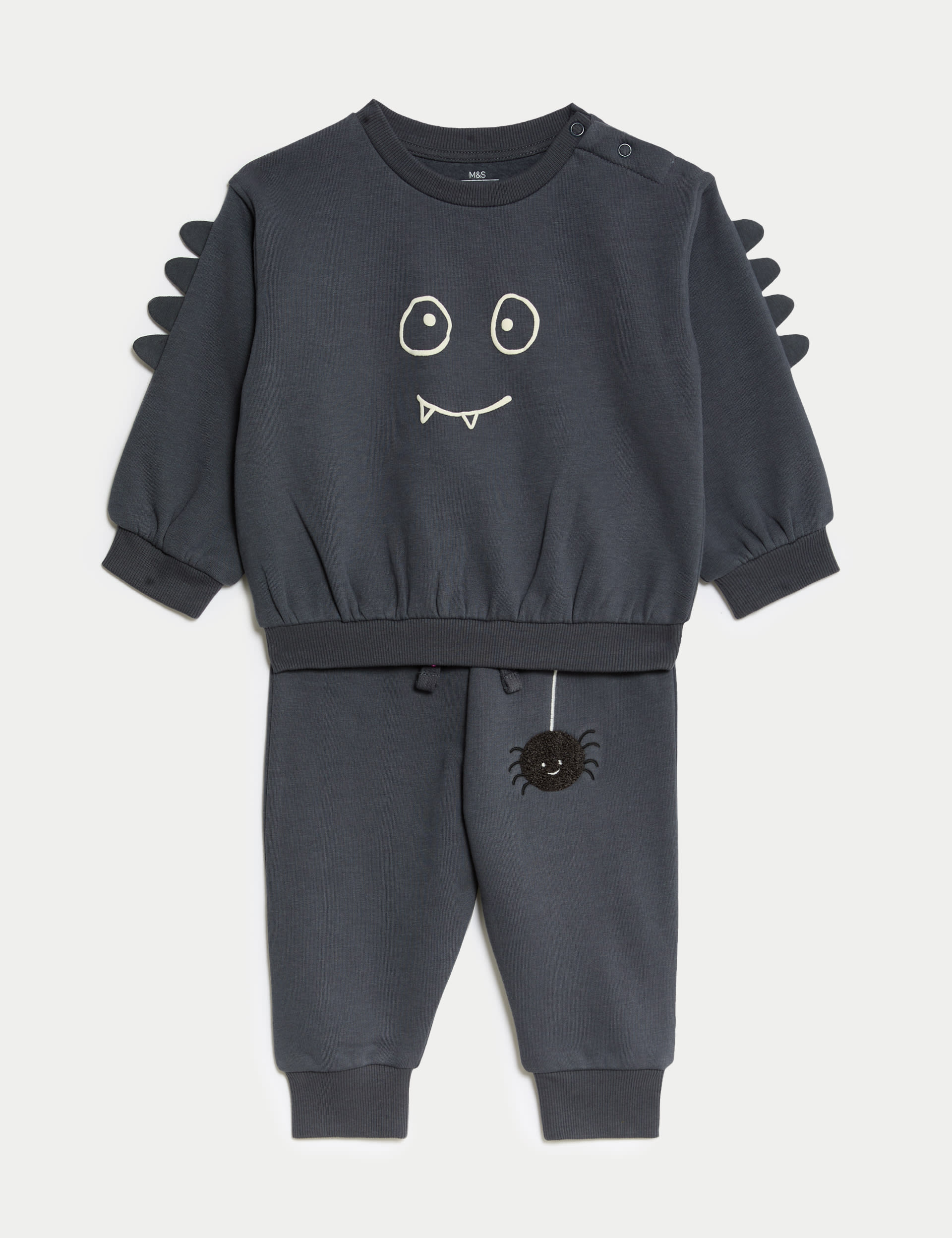 2pc Cotton Rich Monster Outfit (0-3 Yrs)