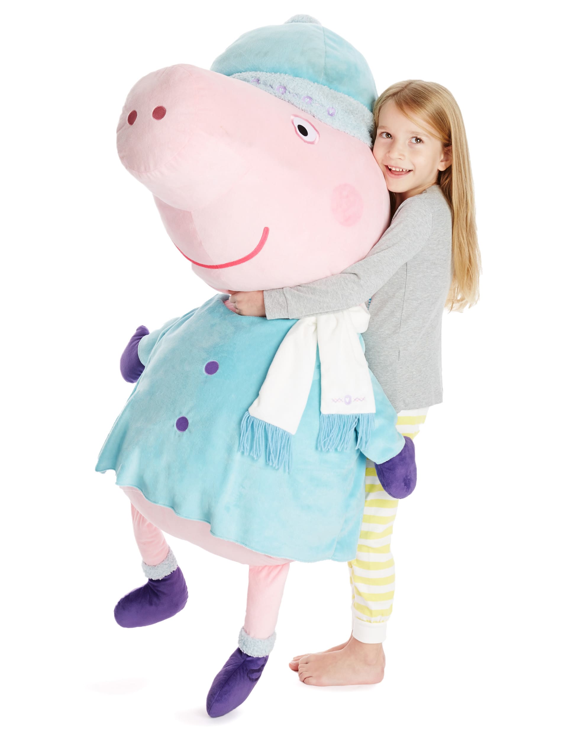 Giant peppa pig soft toy 101cm on sale