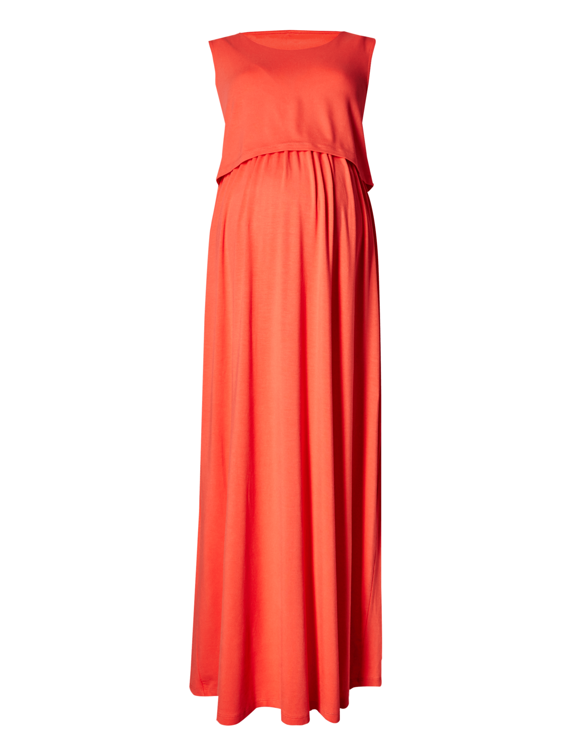 Maternity Feeding Maxi Dress Image 2 of 5
