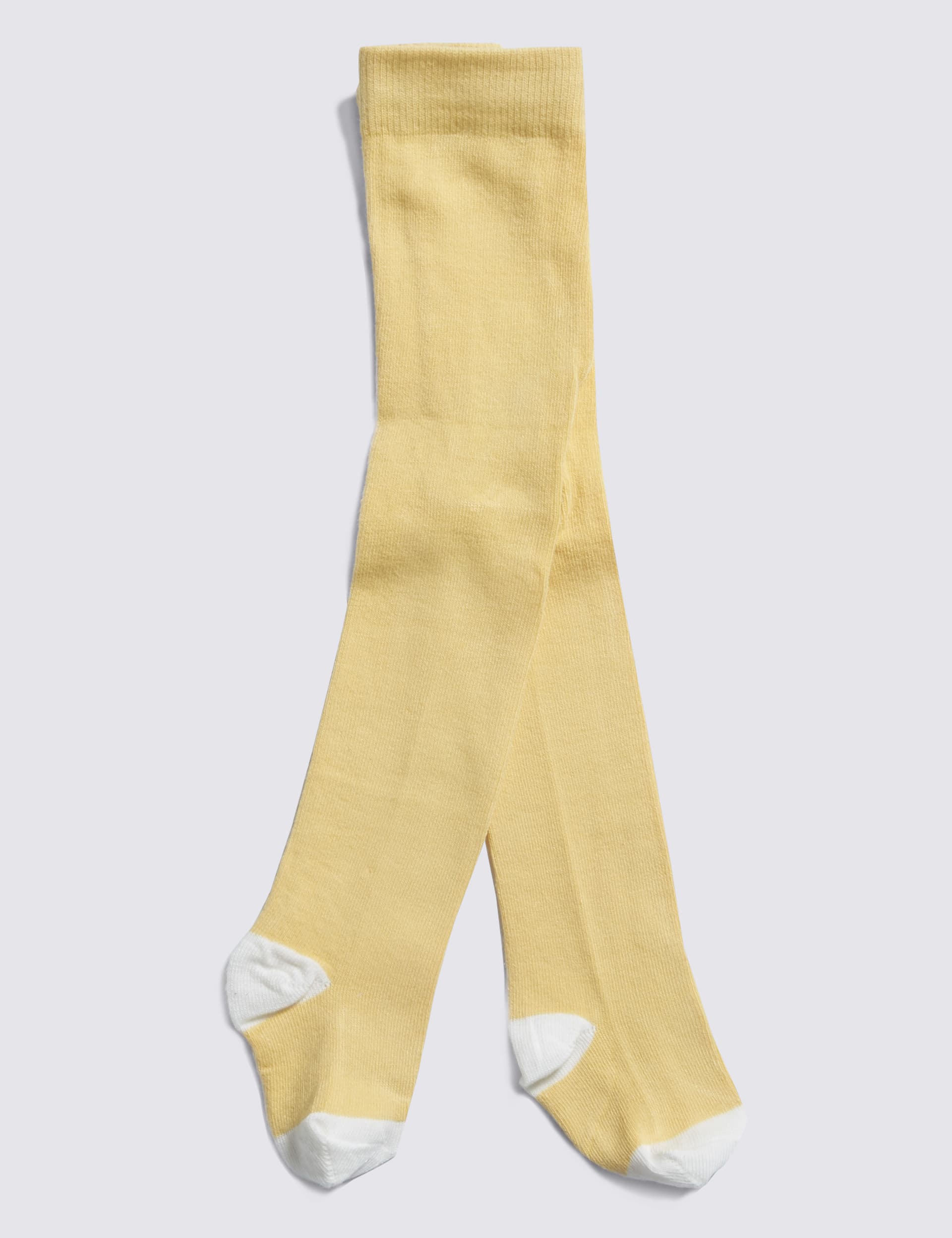 2 Piece Cotton Rich Knitted Cloud Dress & Tights Outfit Image 2 of 3
