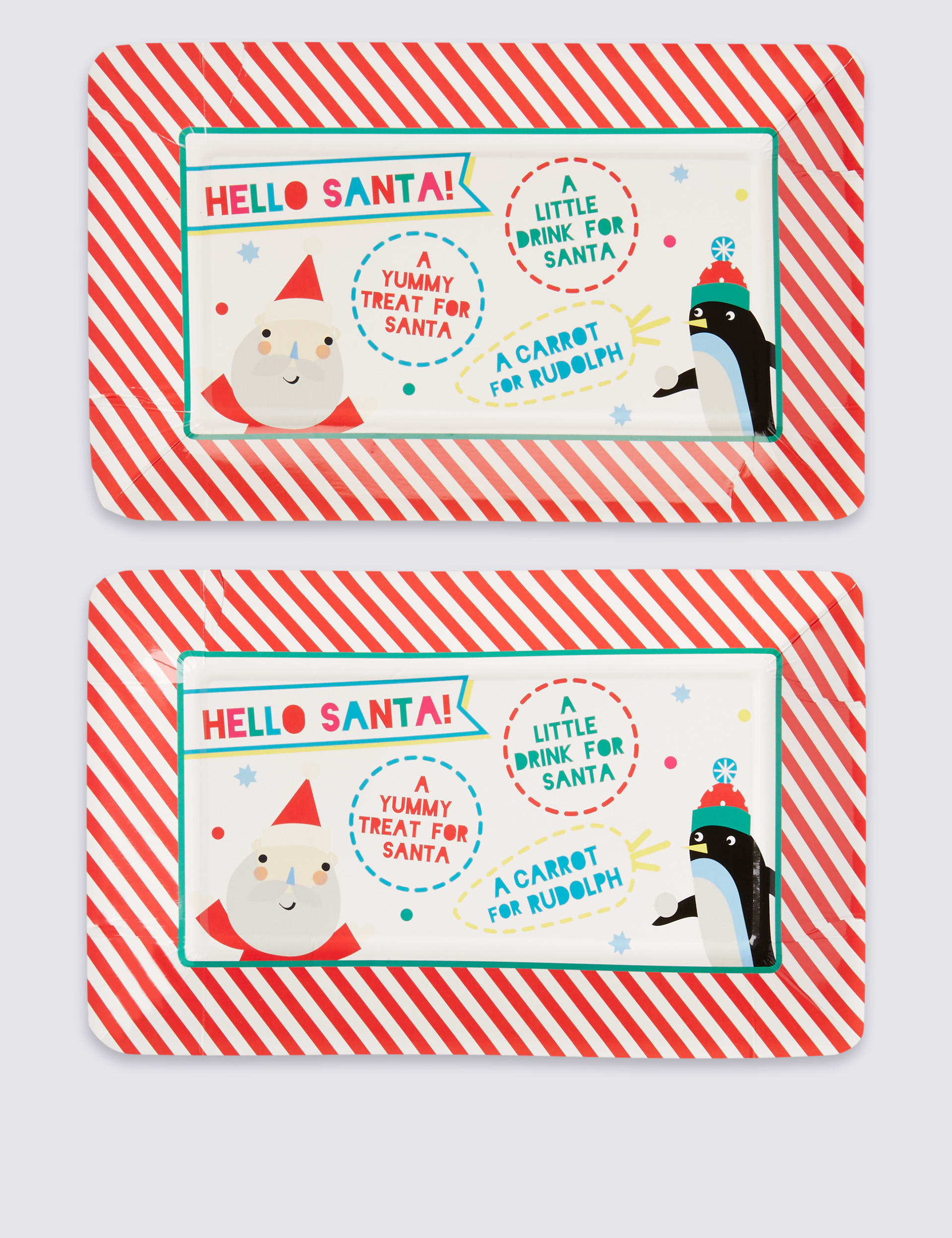 Santa Plate Image 1 of 1