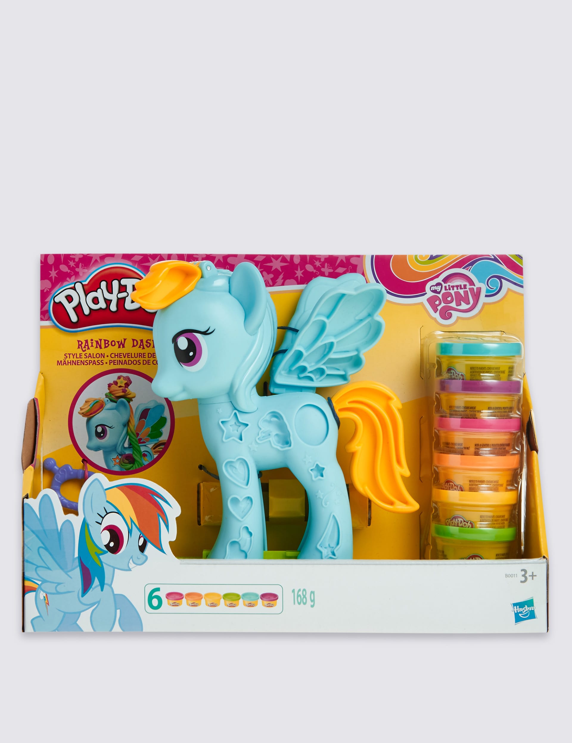 Play Doh My Little Pony Rainbow Dash Style Salon Playsets M S