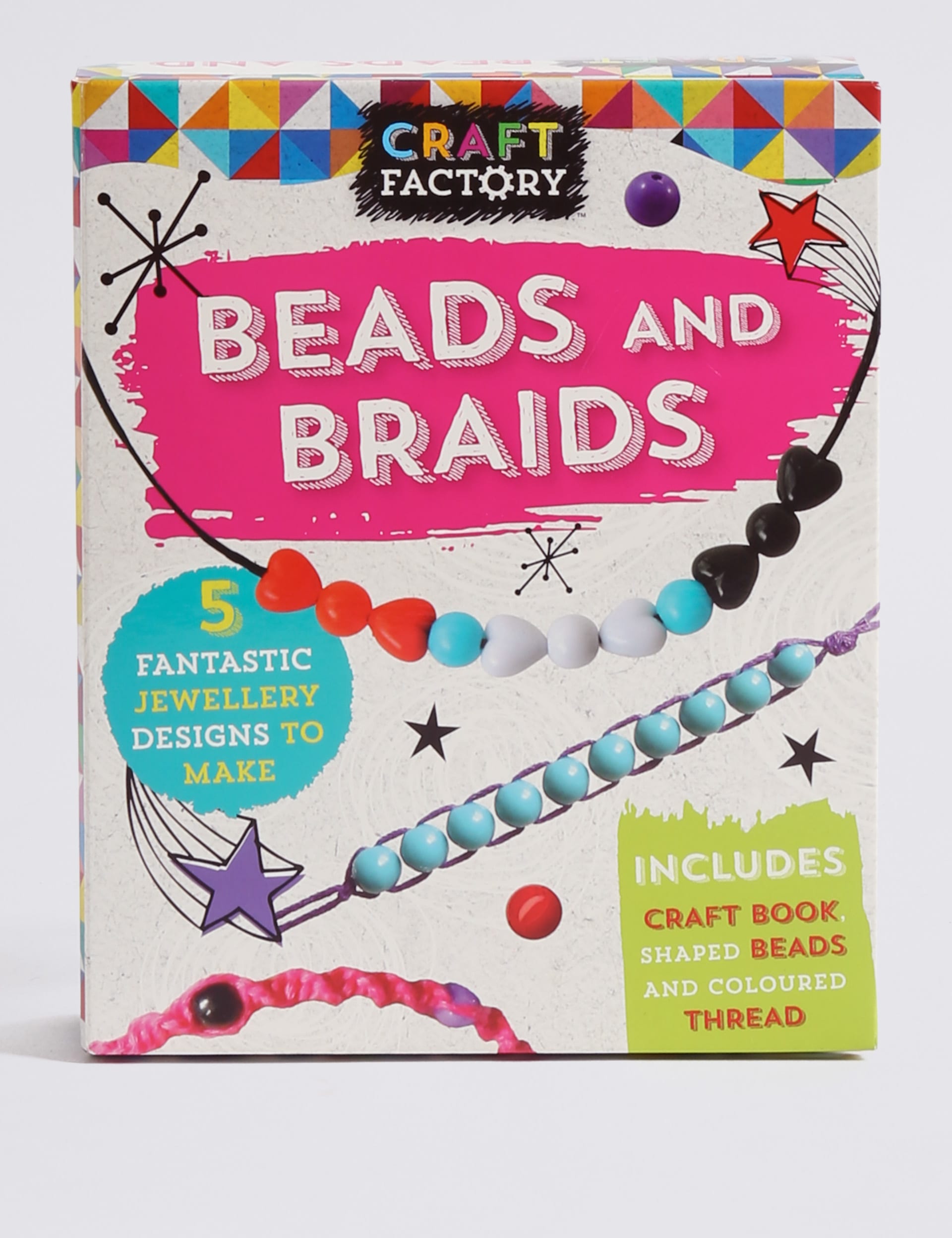 Craft Factory Beads & Braids | M&S