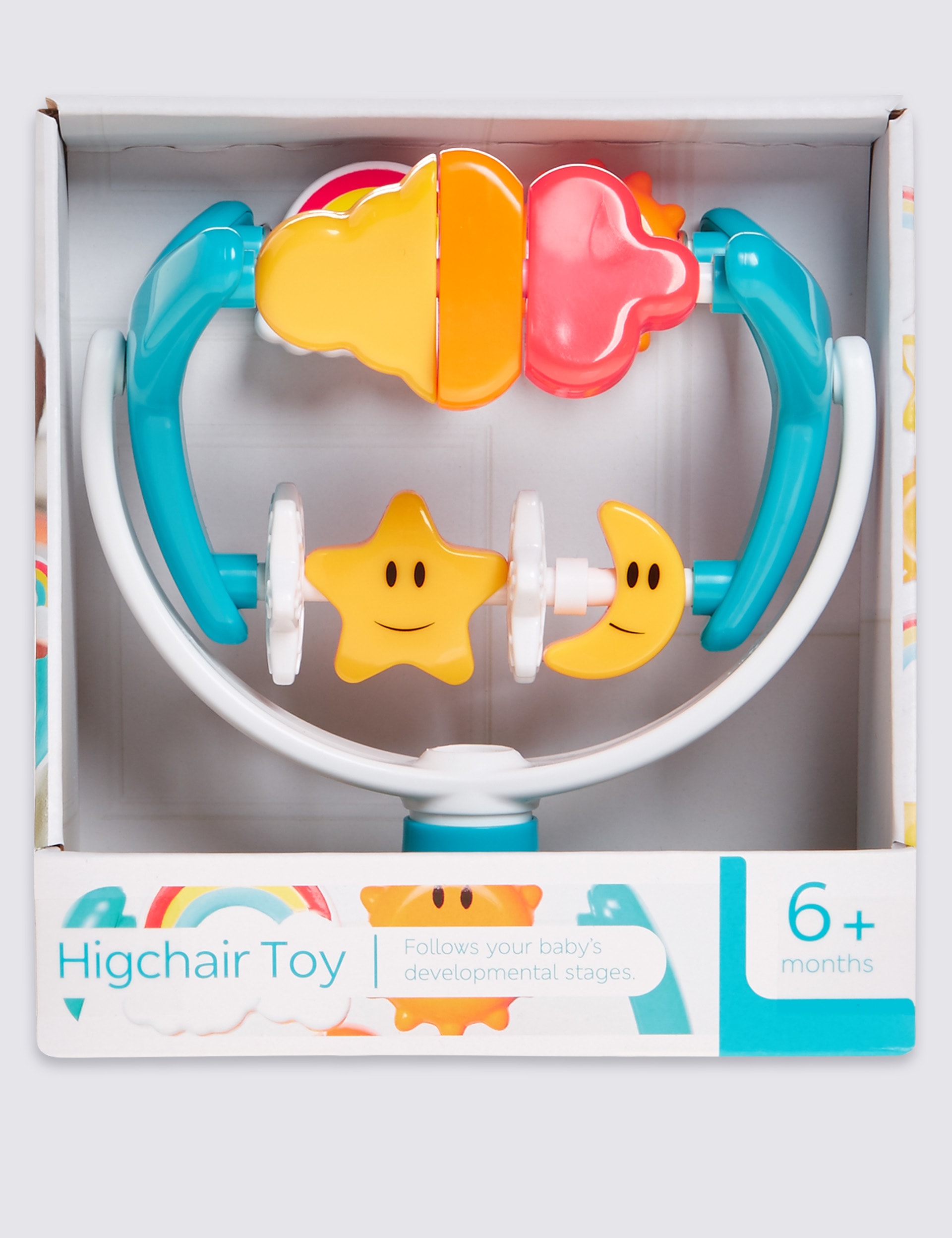 Rainbows & Stars Highchair Toy Image 1 of 2