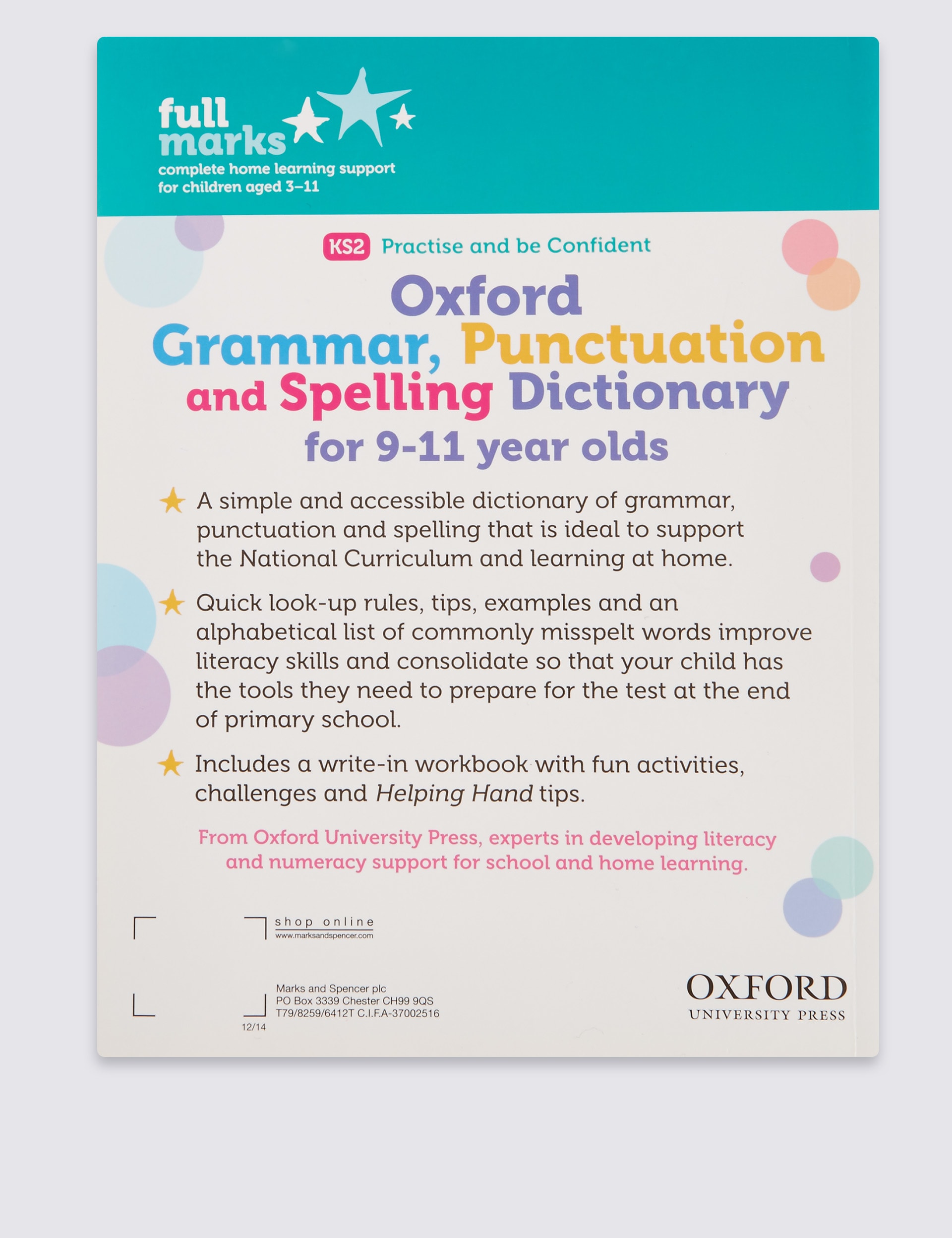 Grammar, Punctuation and Spelling Dictionary Image 2 of 4