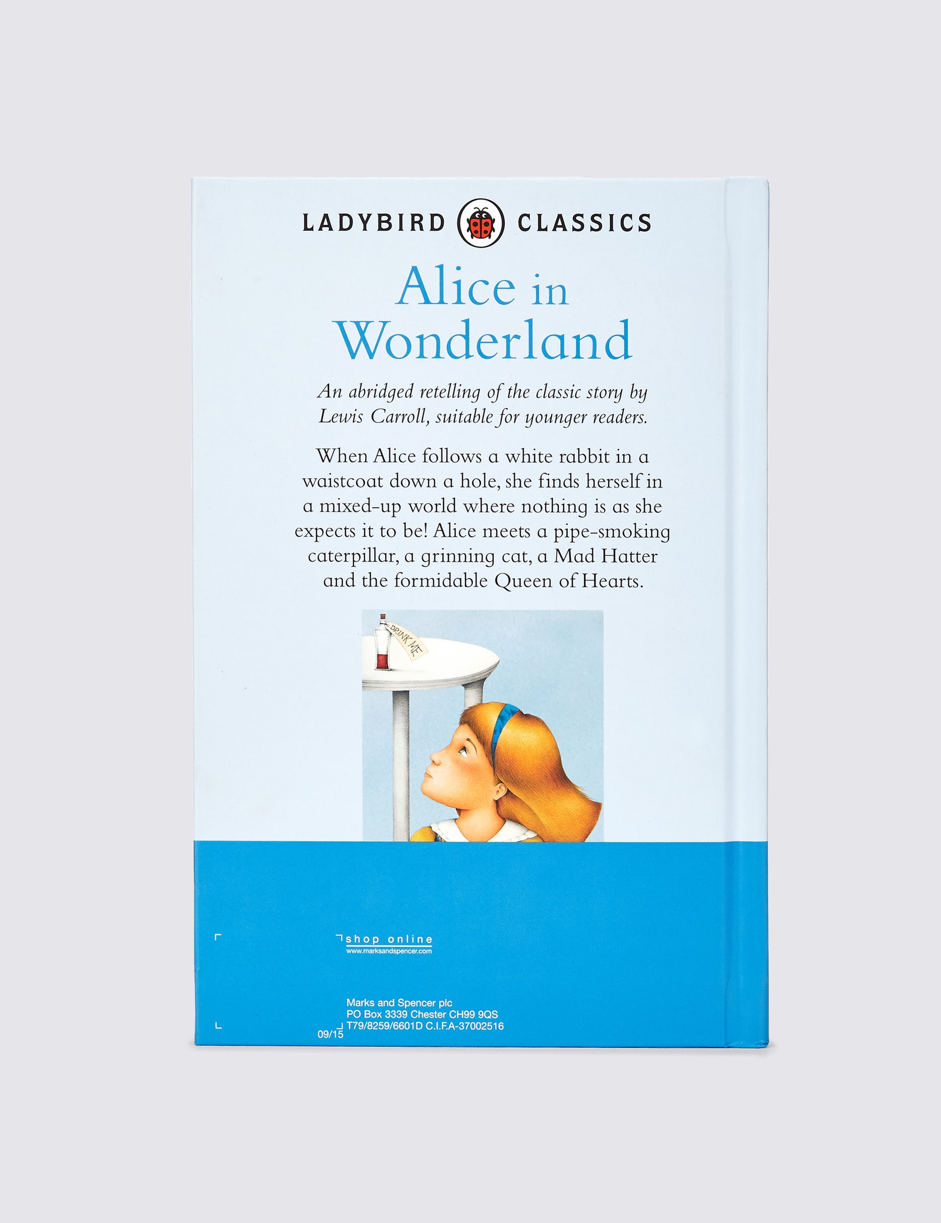 Alice in Wonderland Book Image 2 of 3