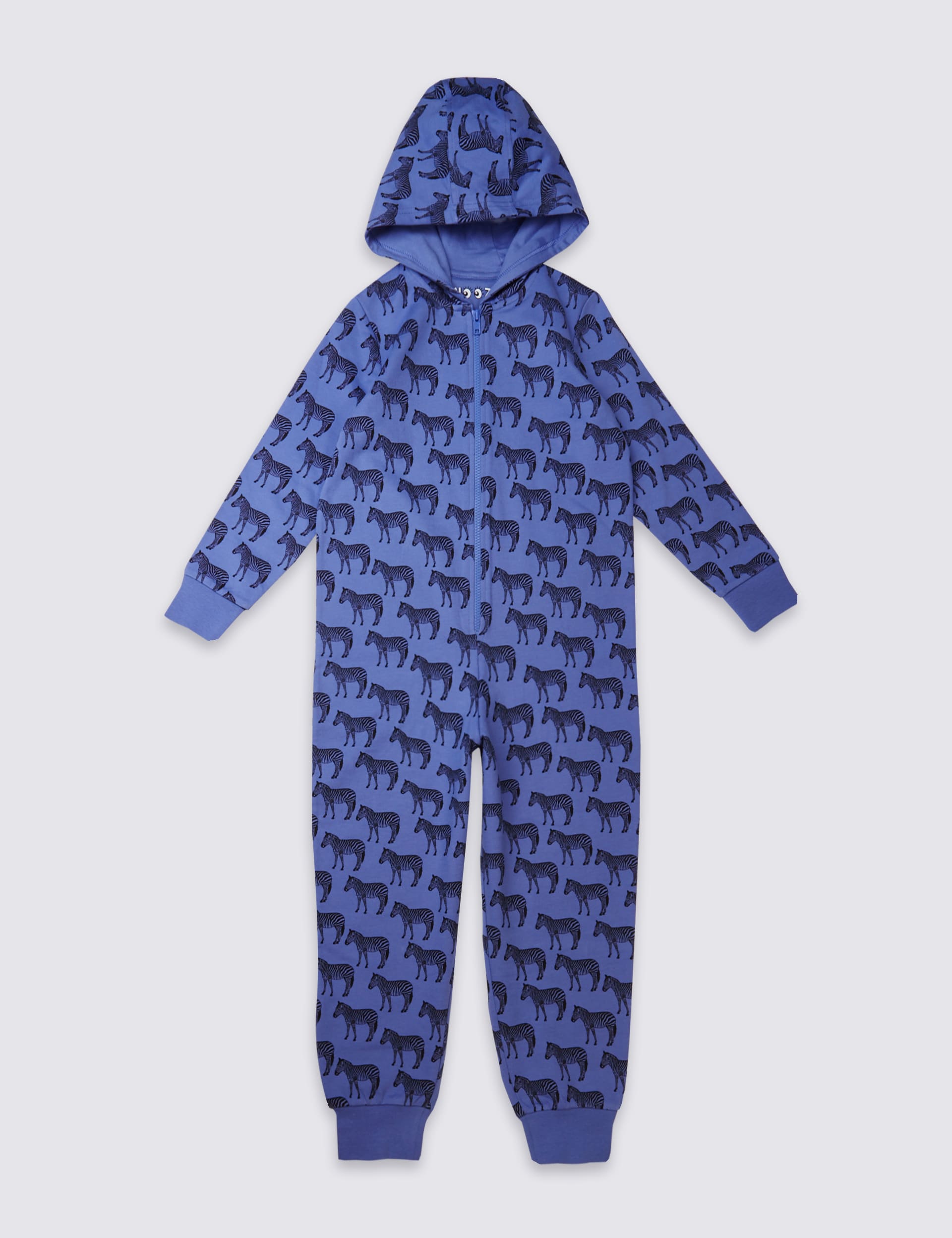 Pure Cotton Zebra Print Onesie (1-16 Years) Image 2 of 6