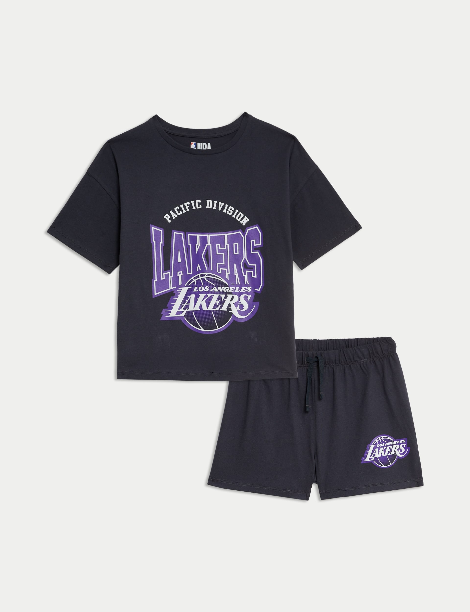 NBA Pure Cotton LA Lakers Pyjamas (6-16 Yrs)