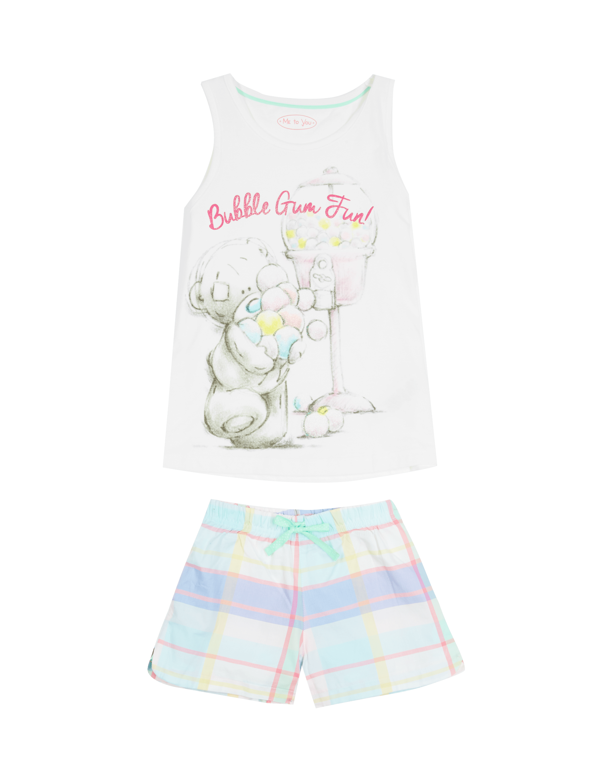 Pure Cotton Gumball Stay Soft Short Pyjamas (6-16 Years) Image 2 of 5