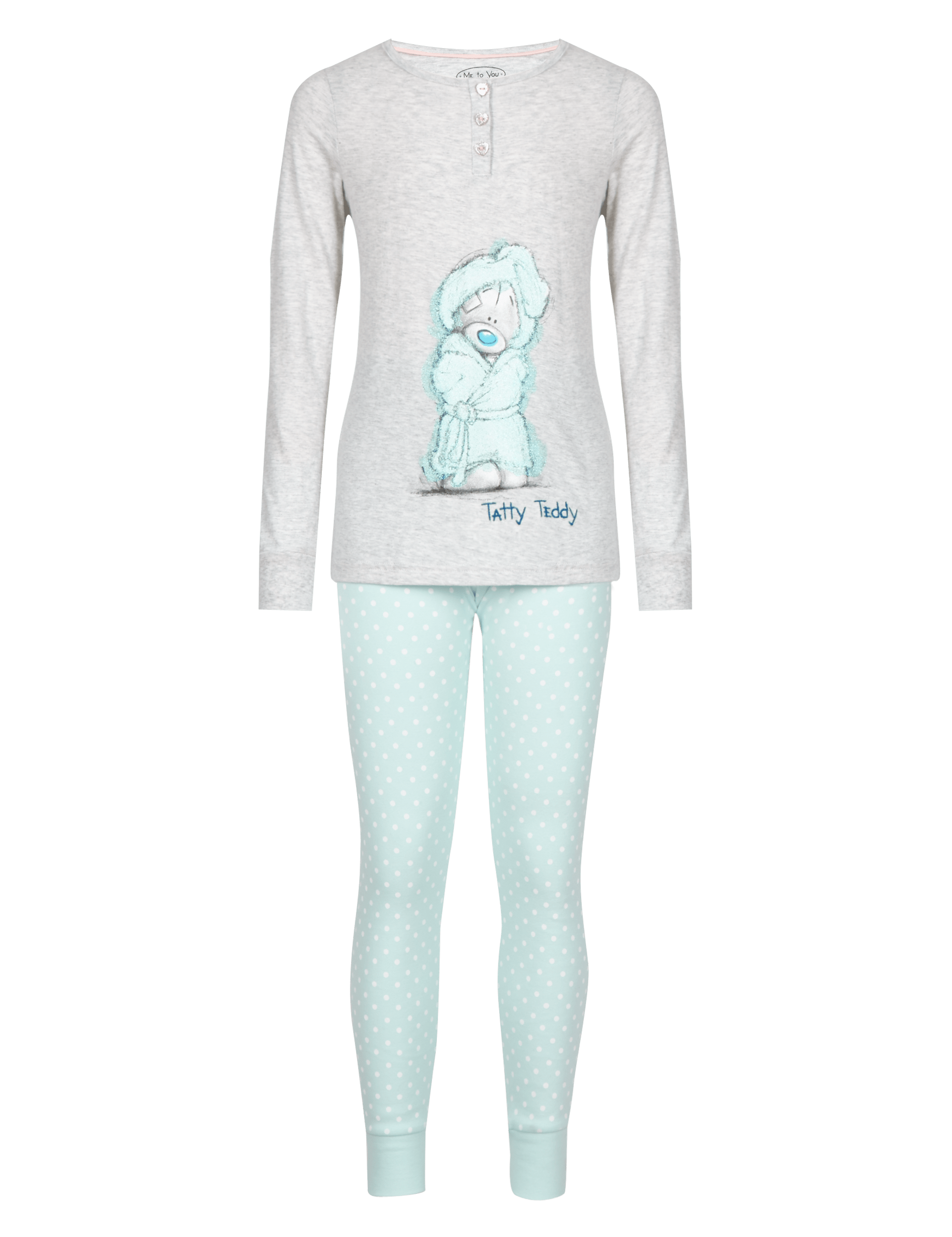 Pure Cotton Tatty Teddy Pyjamas (5-14 Years) Image 2 of 5