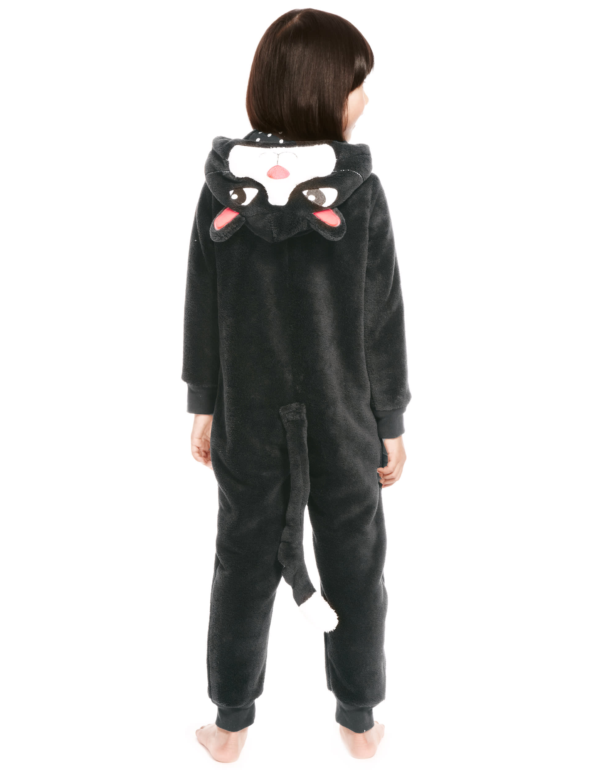 Anti Bobble Hooded Cat Dress Up Onesie (2-16 Years) Image 2 of 5