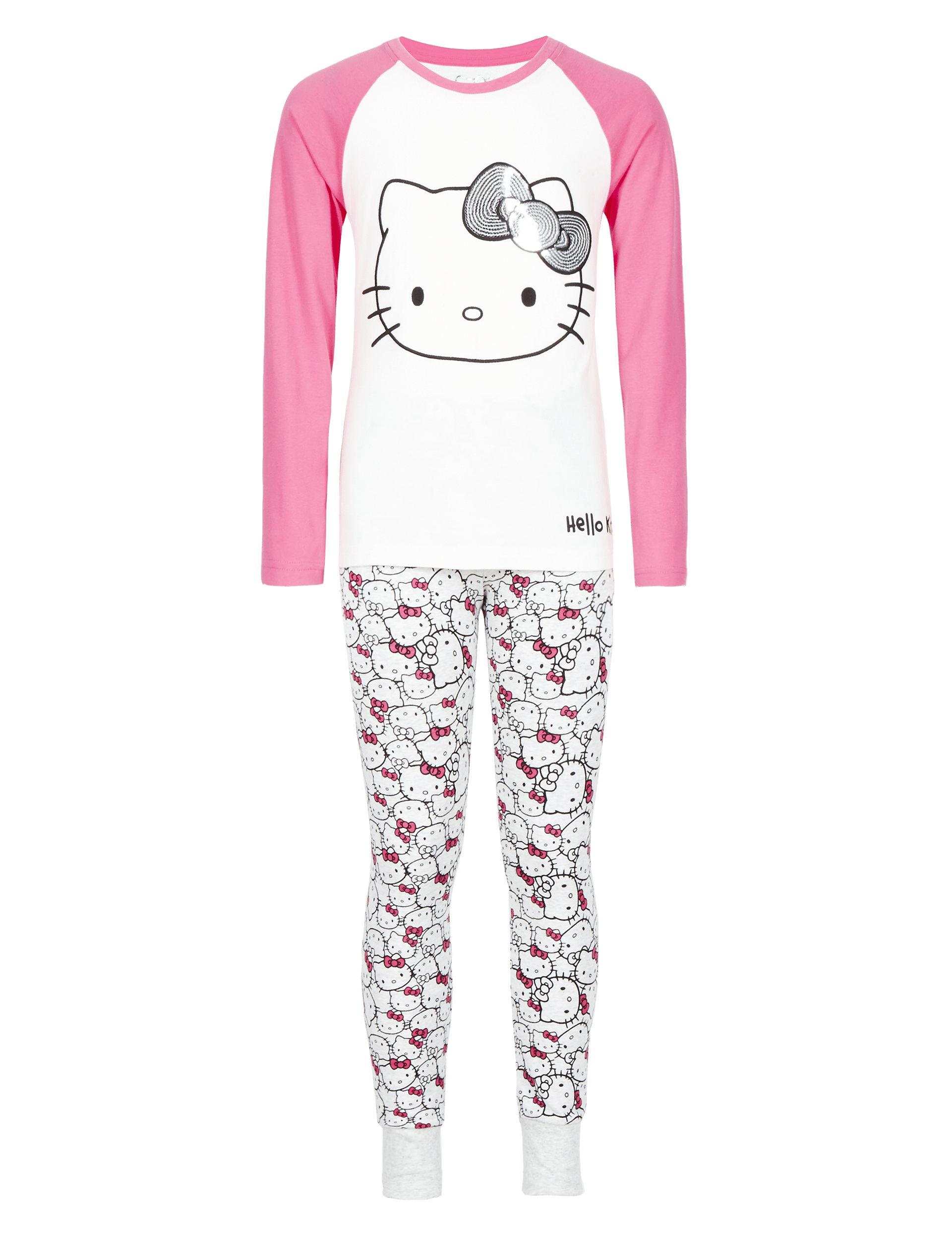 Hello Kitty Pure Cotton Pyjamas (6-16 Years) Image 2 of 5