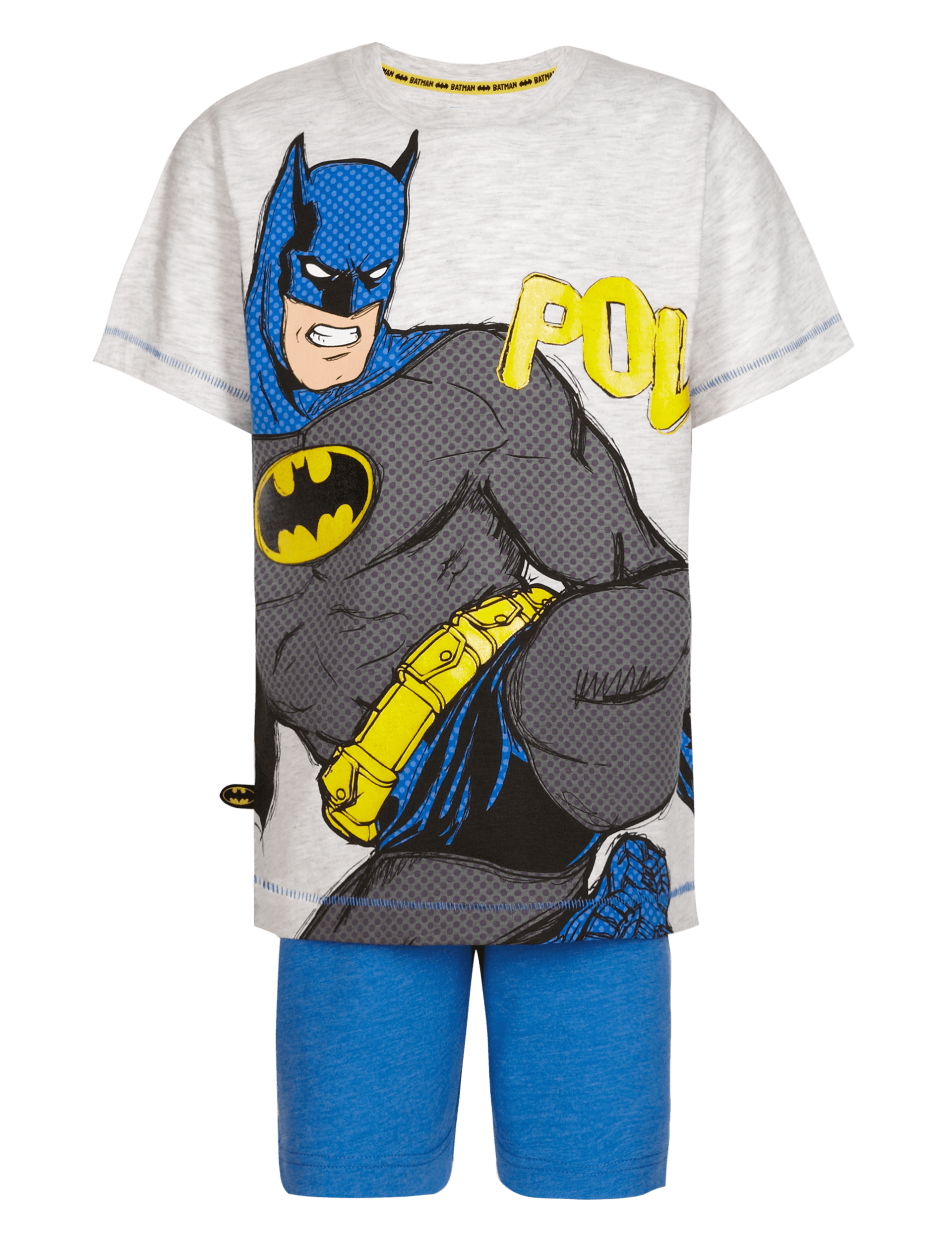 Batman™ Pyjama Shorts Set with Mask Image 2 of 8