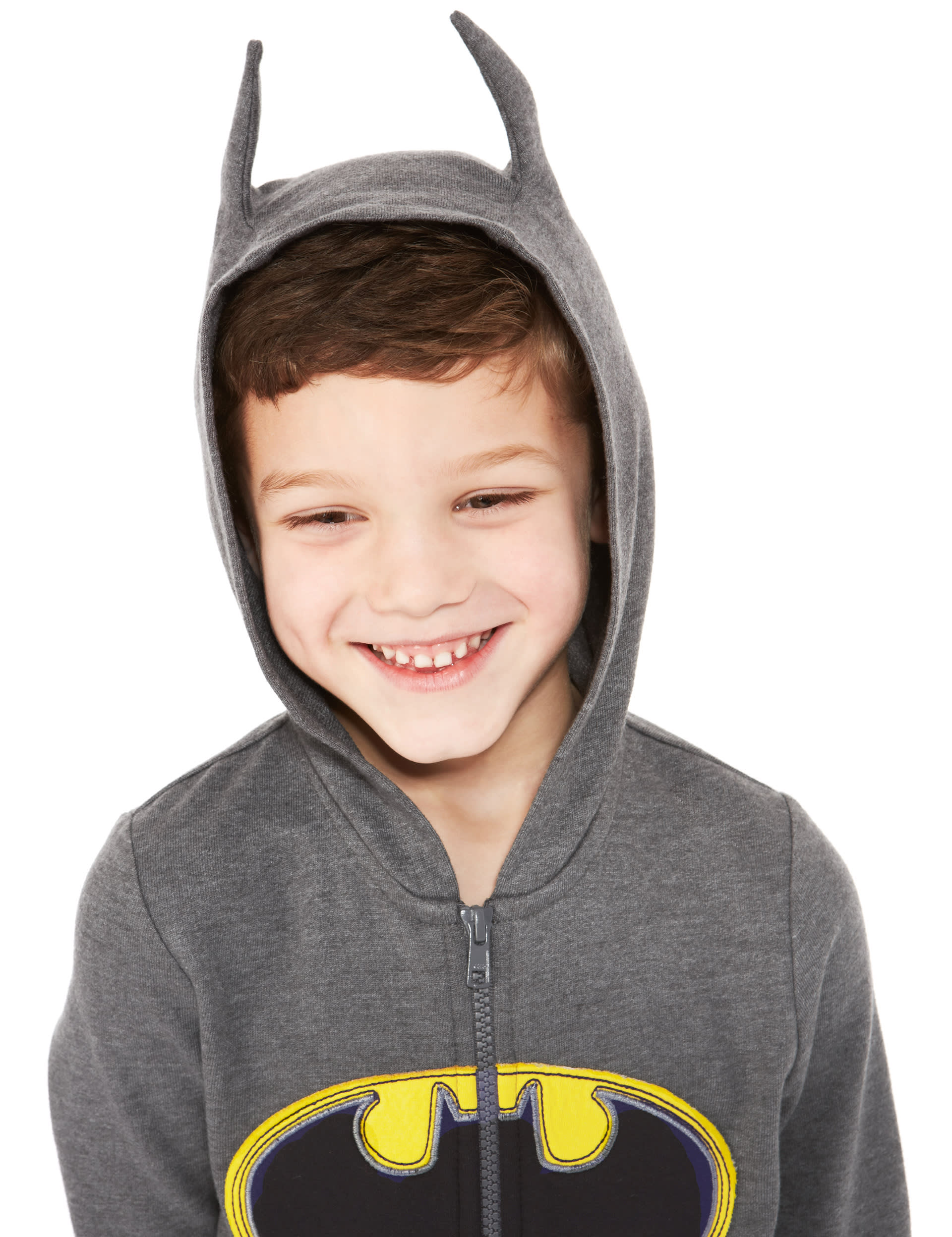 Batman™ Sweat Hooded Onesie Image 2 of 5