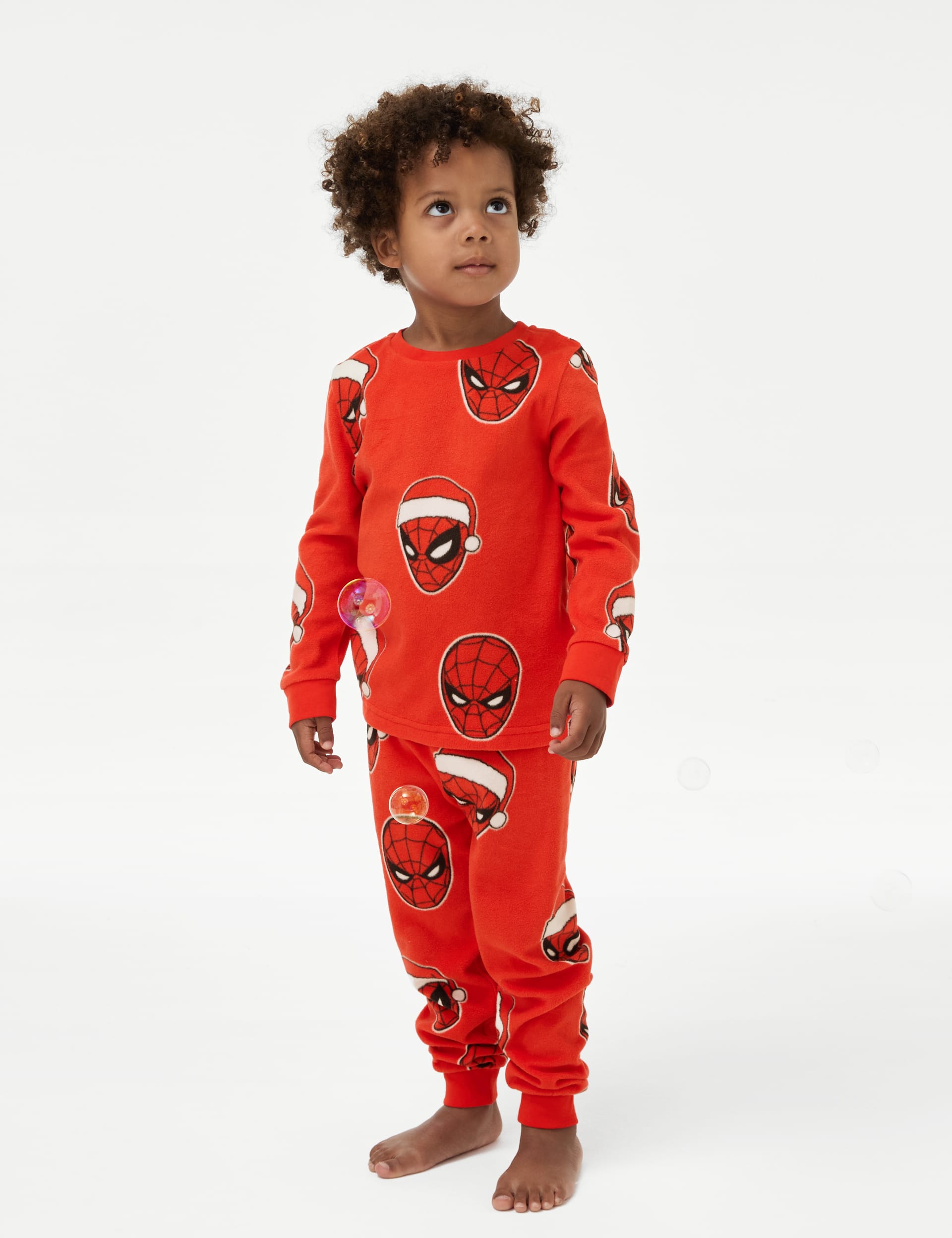 Spider-Man™ Christmas Fleece Pyjamas (2-8 Yrs) | M&S Collection | M&S