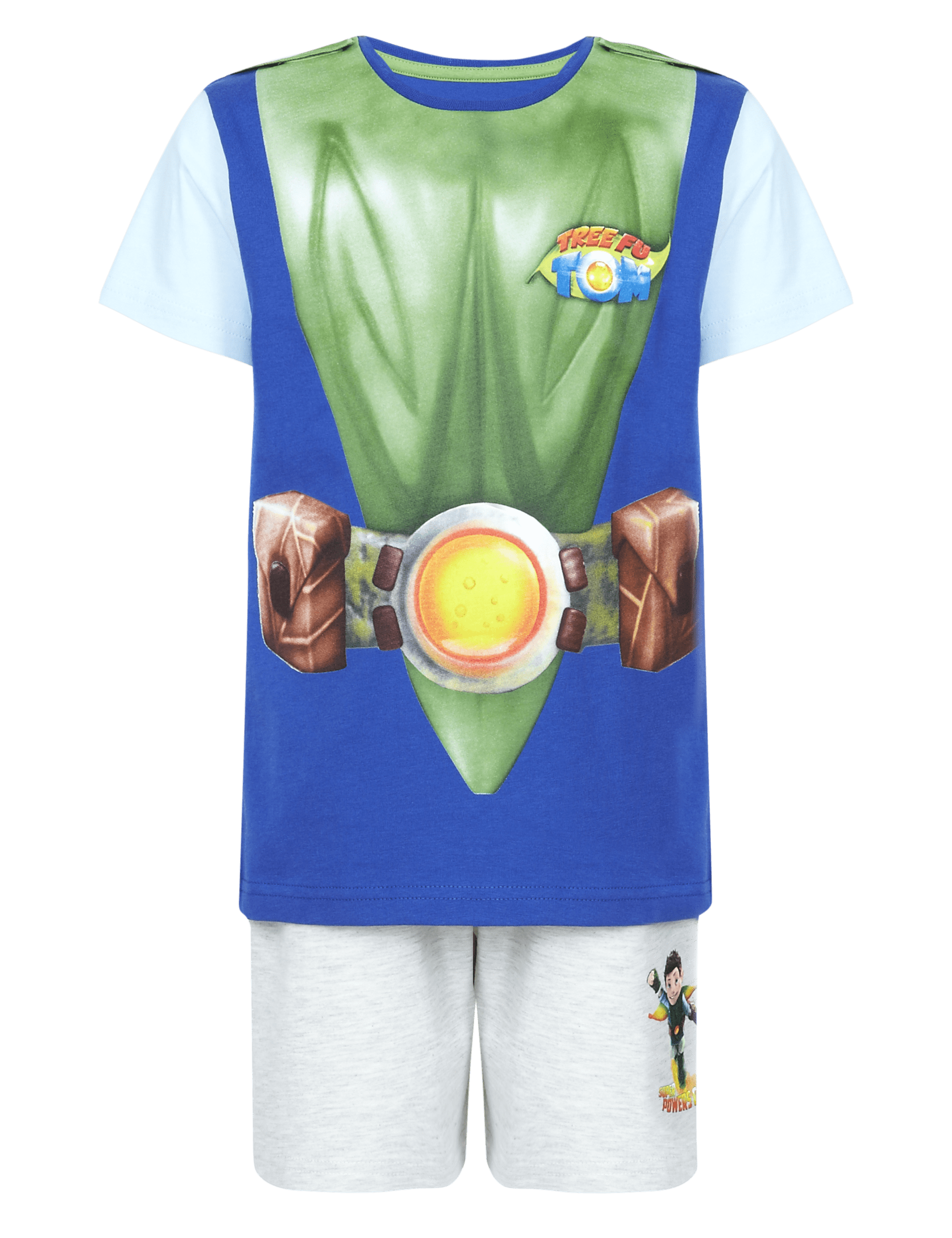 Tree Fu Tom Short Pyjamas with Cape (1-7 Years) Image 2 of 6