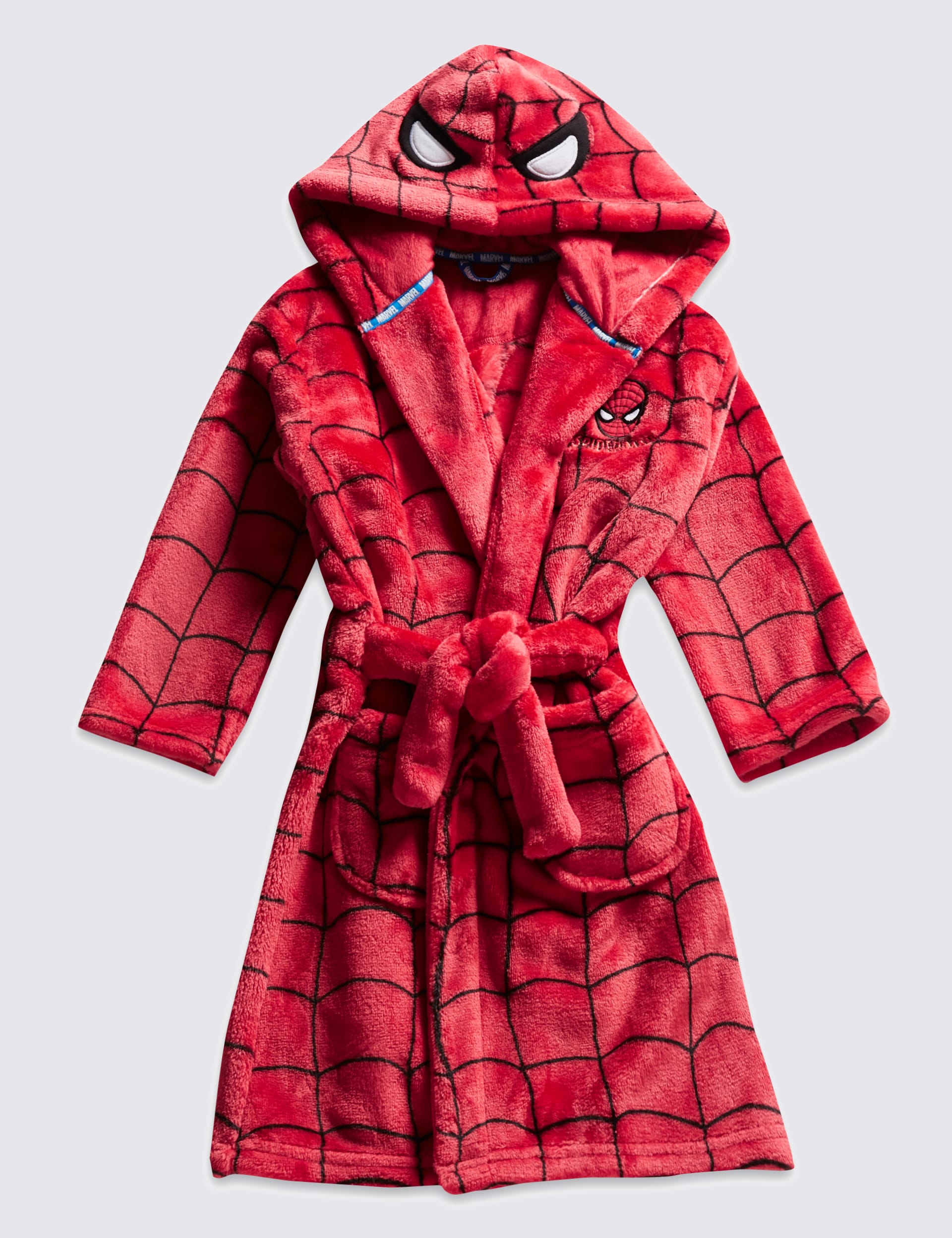 Anti Bobble Spider-Man™ Dressing Gown (2-12 Years) Image 2 of 4