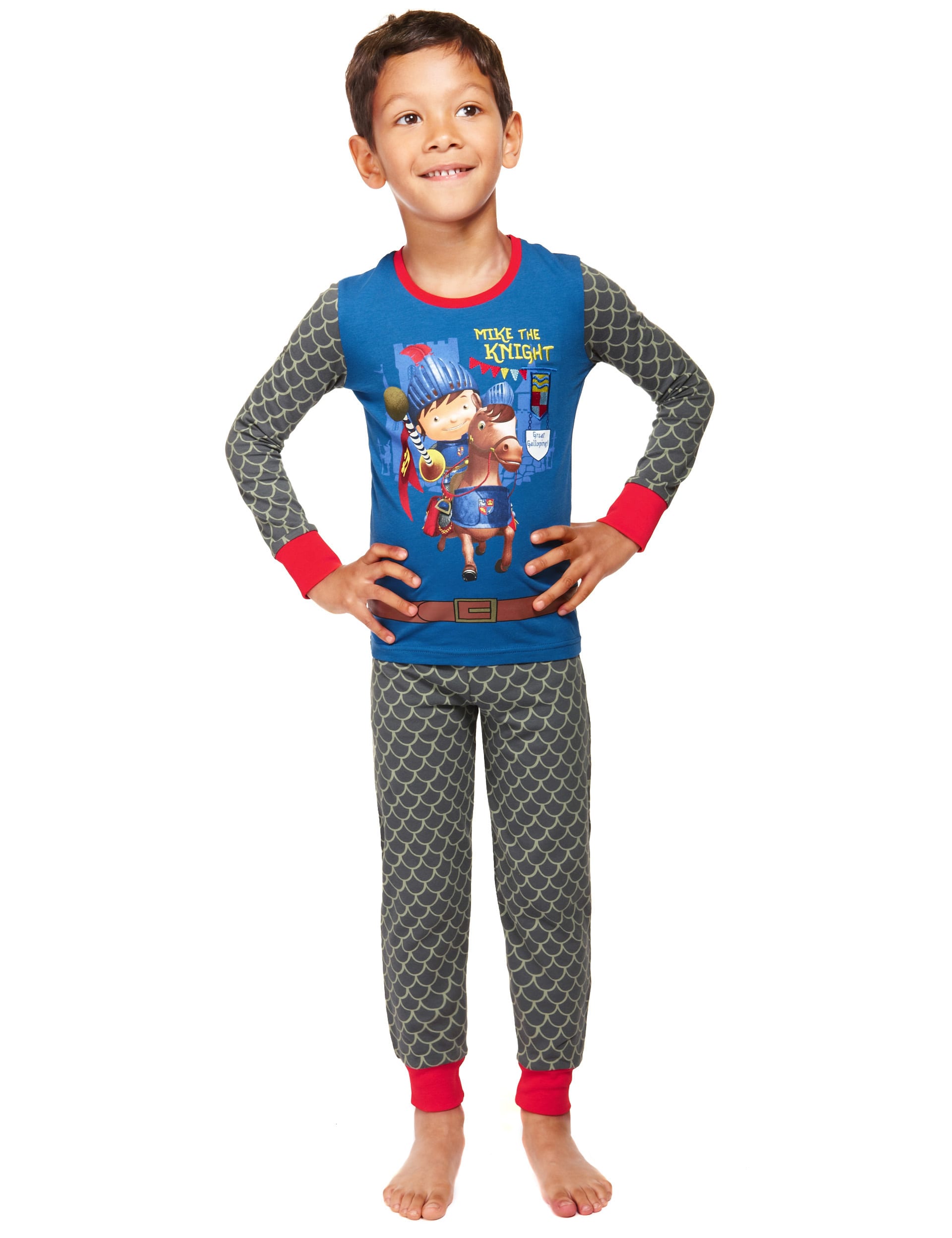 Cotton Rich Mike the Knight Pyjamas (1-7 Years) | M&S