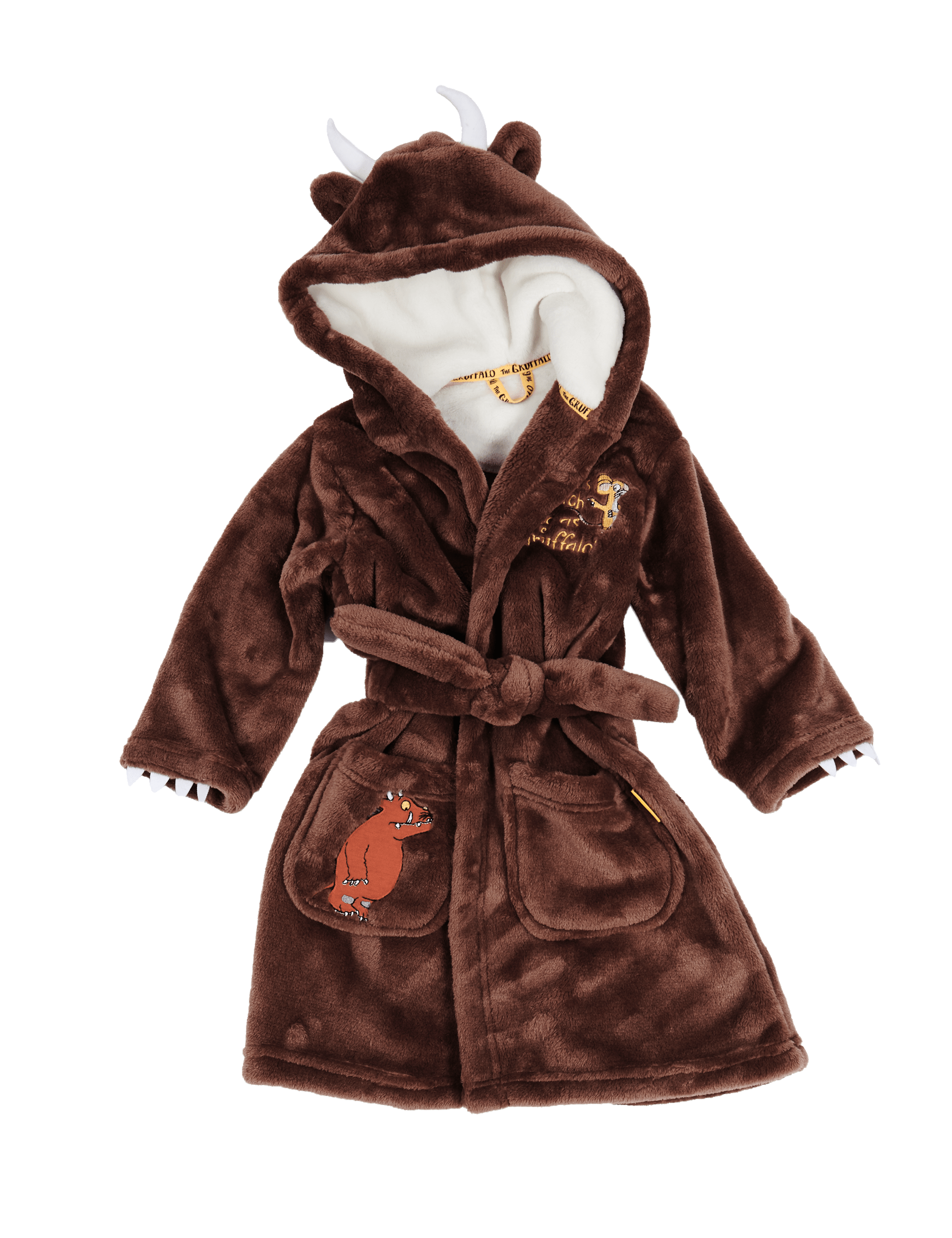 Gruffalo Anti Bobble Dressing Gown (1- 8 Years) Image 2 of 4