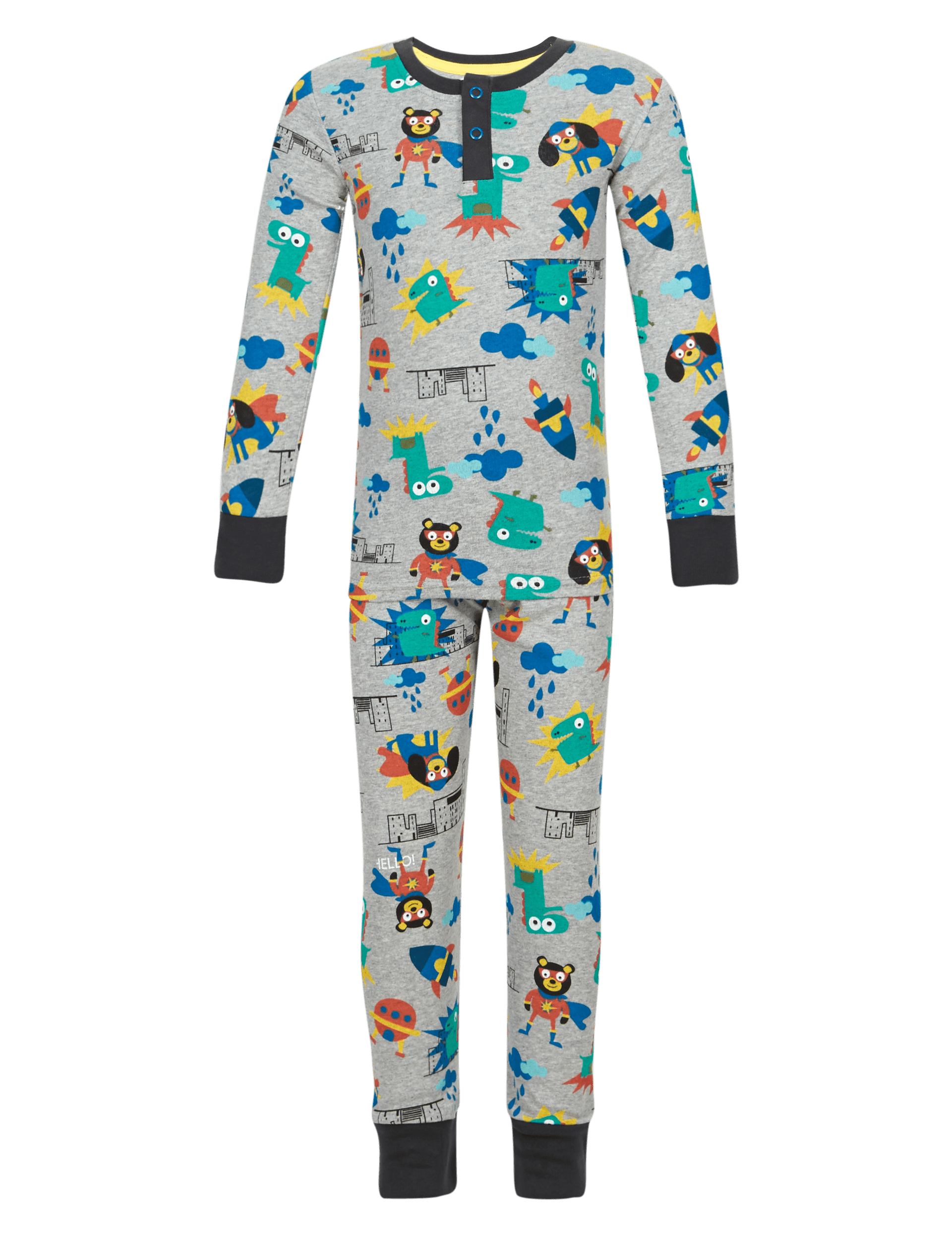 Pure Cotton Superdog Pyjamas (1-7 Years) Image 2 of 5