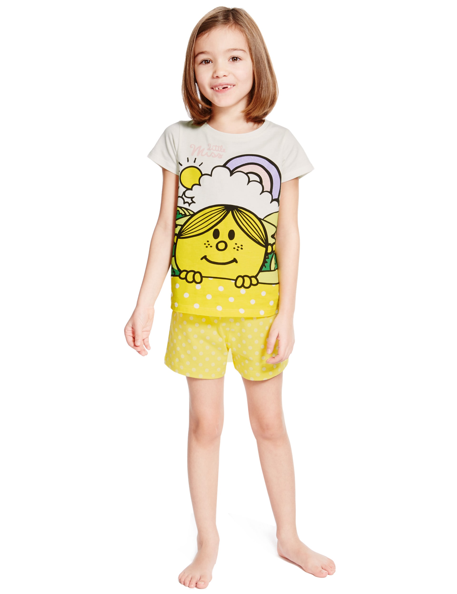 Pure Cotton Little Miss Sunshine Short Pyjamas M S