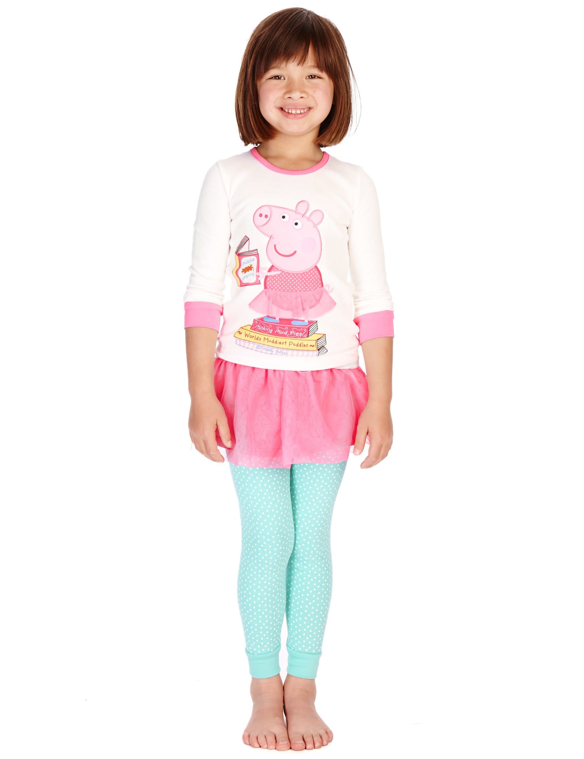Peppa Pig Book Stay Soft Tutu Pyjamas 1 7 Years M S