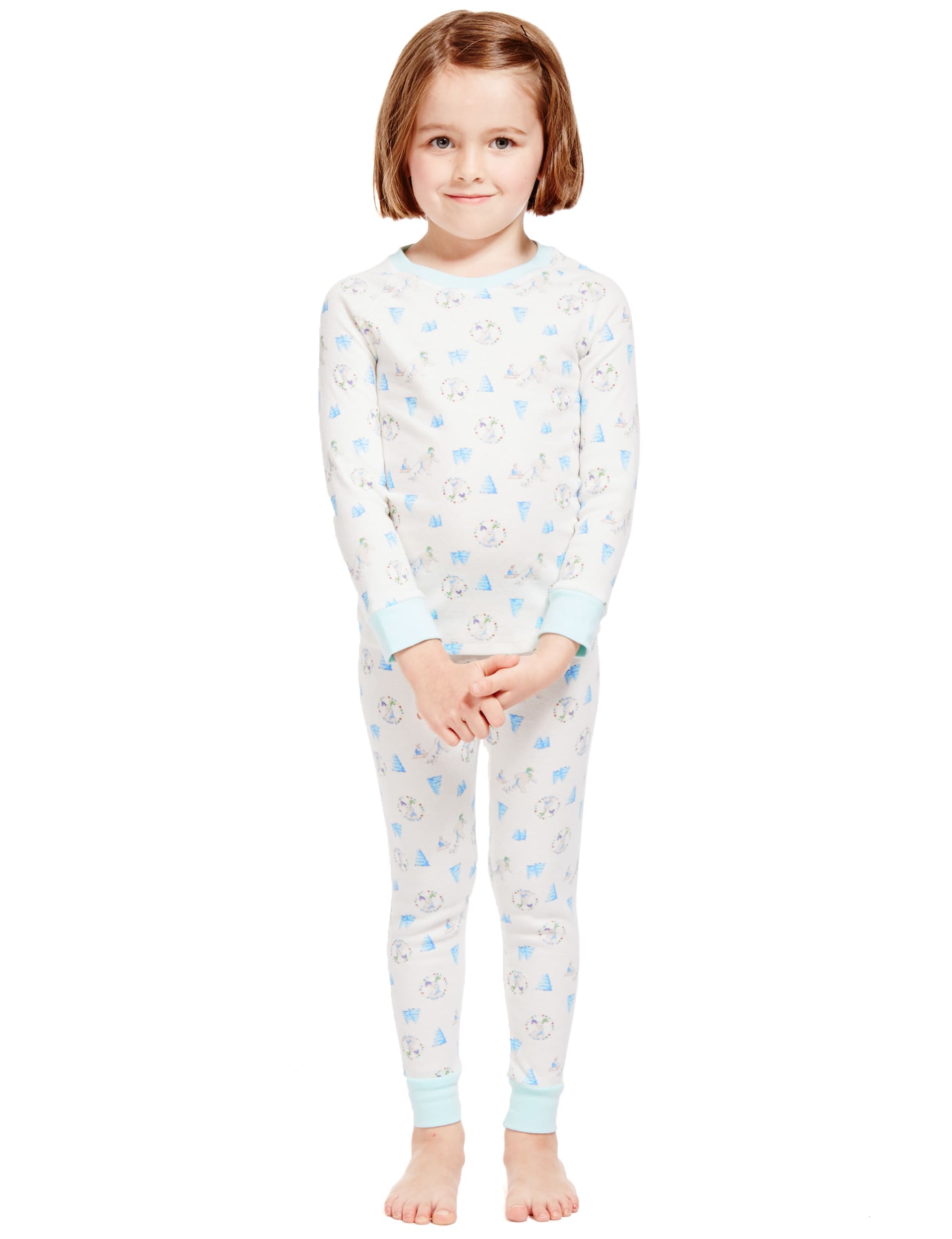 Snowman and snowdog pyjamas sale