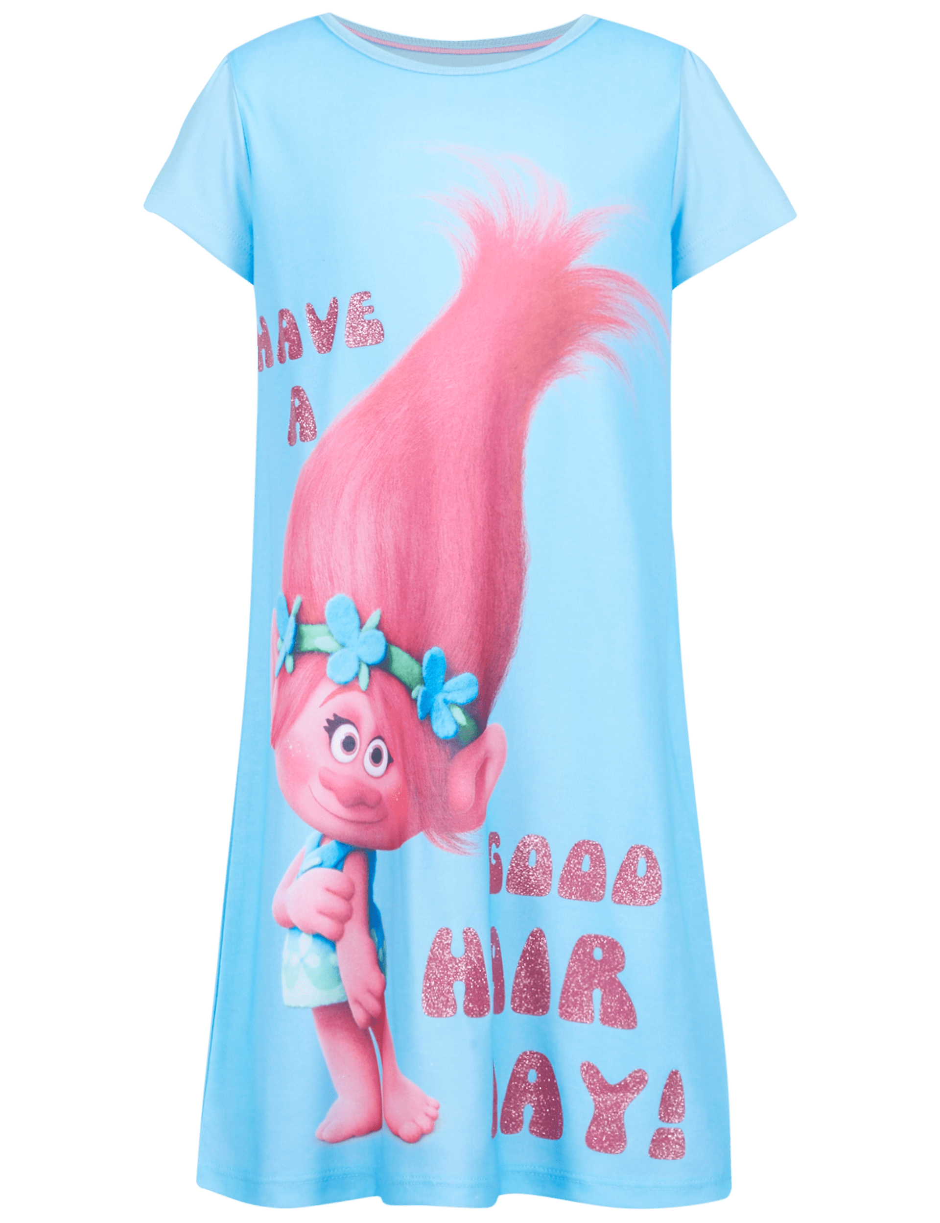 Long Sleeve Trolls Nightdress 1 7 Years M S