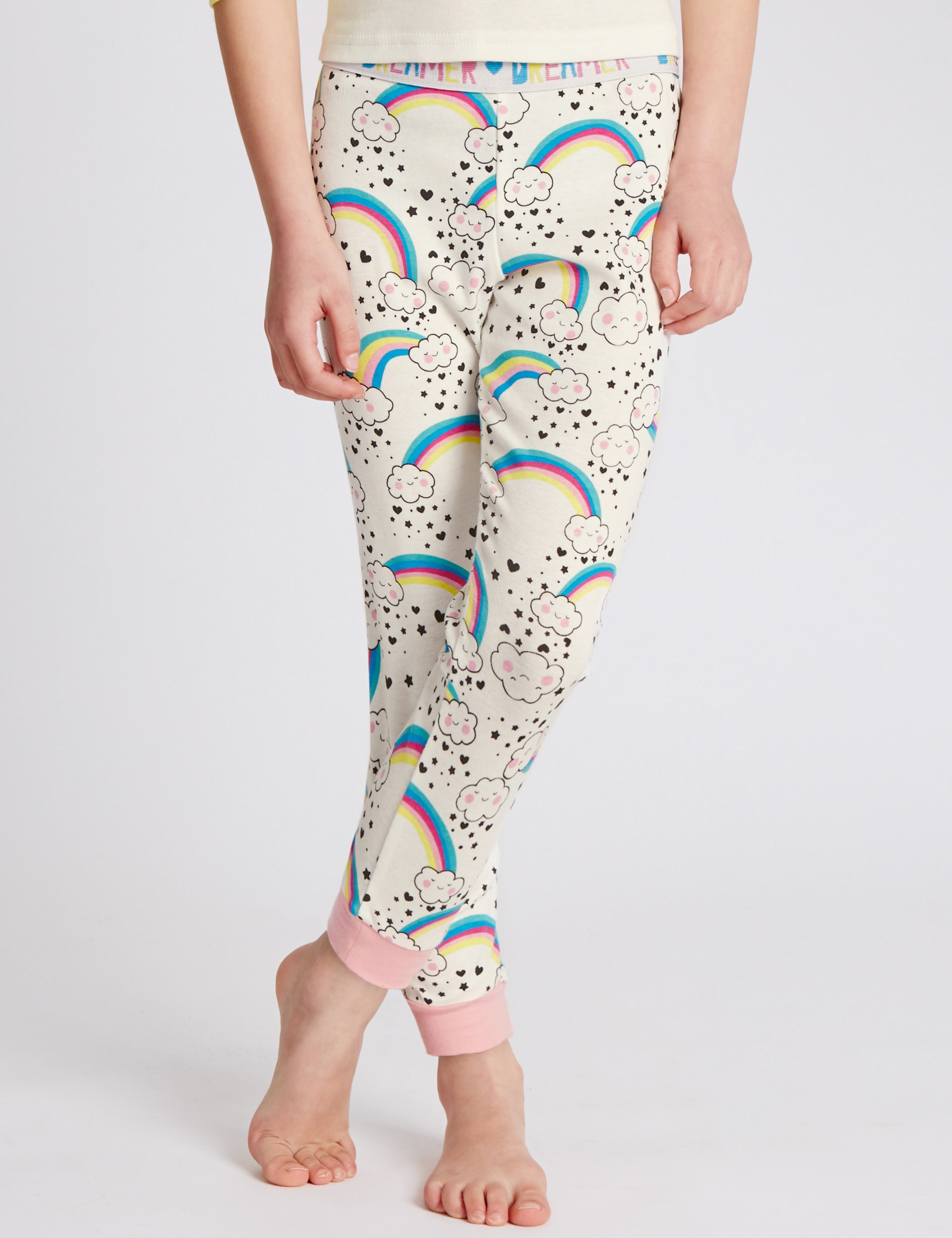 Pure Cotton Little Dreamer Stay Soft Pyjamas (1-8 Years) Image 2 of 4
